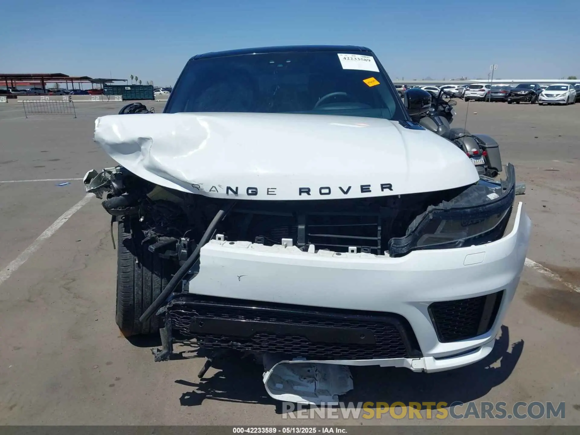 13 Photograph of a damaged car SALWS2RU3NA216568 LAND ROVER RANGE ROVER SPORT 2022