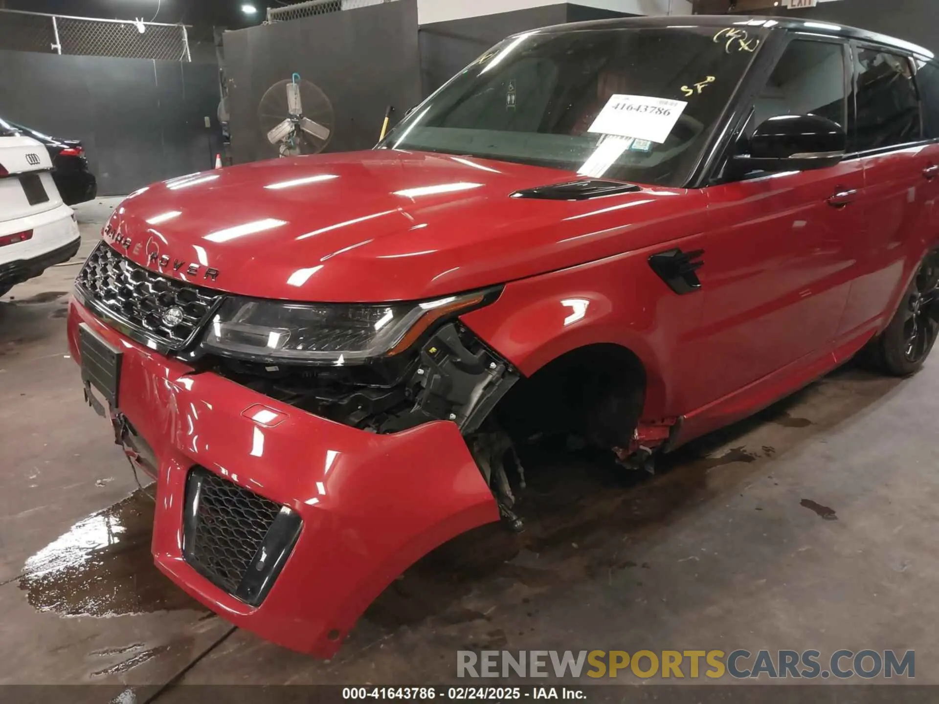 6 Photograph of a damaged car SALWS2RU5NA220721 LAND ROVER RANGE ROVER SPORT 2022