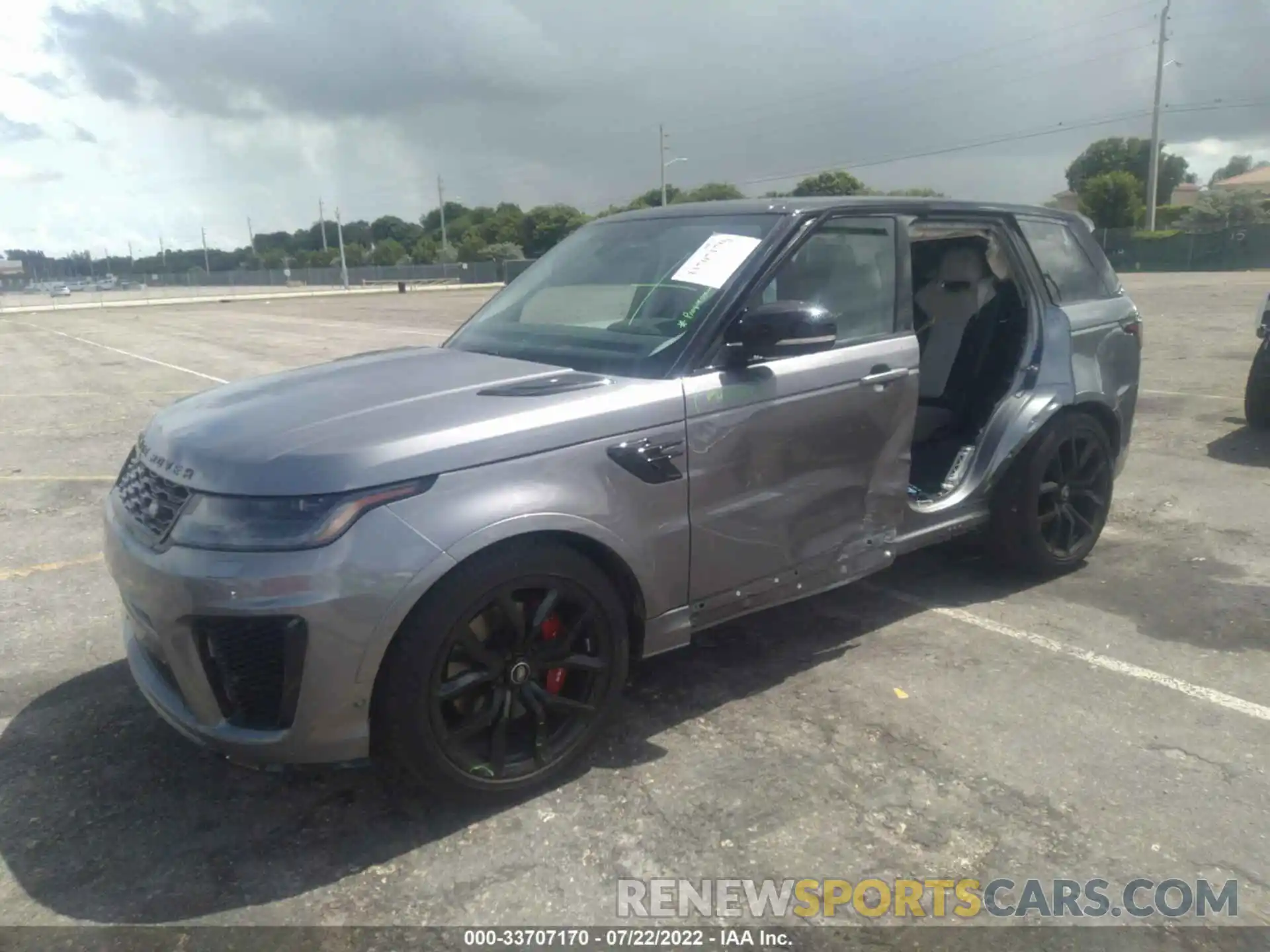 2 Photograph of a damaged car SALWZ2RE6NA236303 LAND ROVER RANGE ROVER SPORT 2022