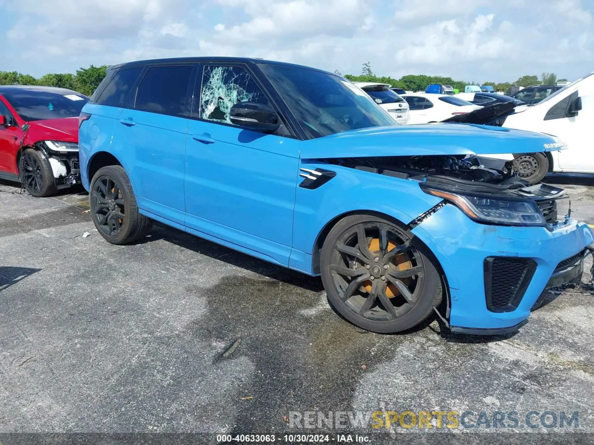 1 Photograph of a damaged car SALWZ2RE6NA241274 LAND ROVER RANGE ROVER SPORT 2022