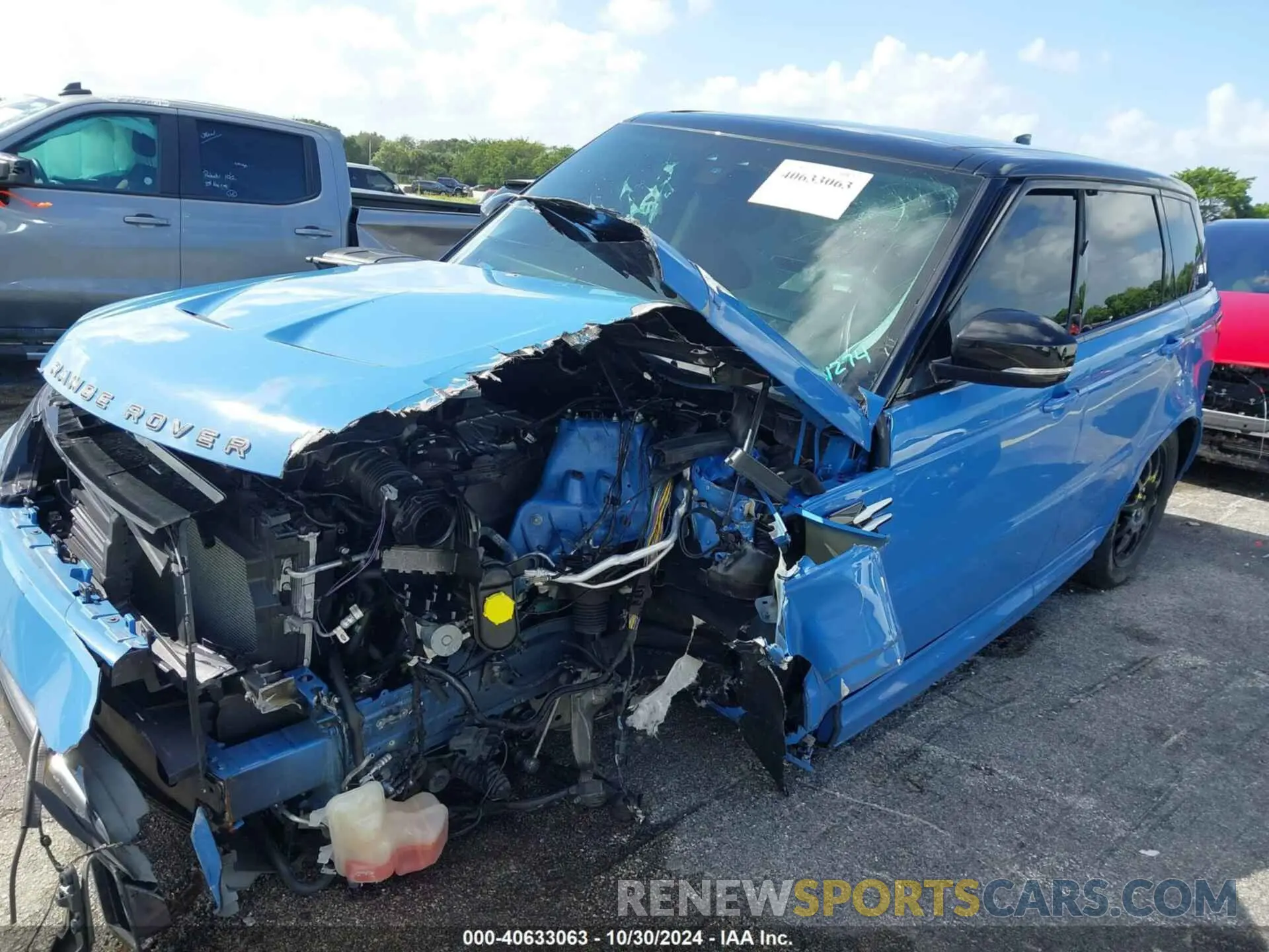 6 Photograph of a damaged car SALWZ2RE6NA241274 LAND ROVER RANGE ROVER SPORT 2022