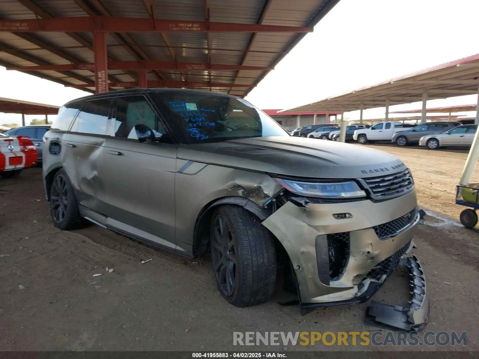 1 Photograph of a damaged car SAL109F9XRA196124 LAND ROVER RANGE ROVER SPORT 2024