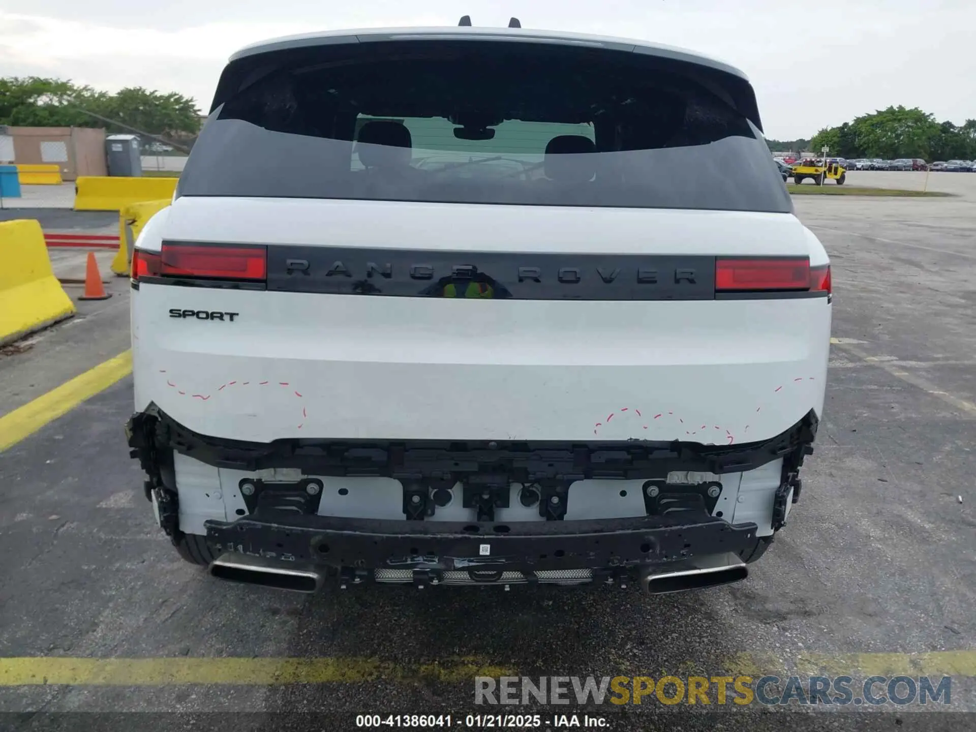 6 Photograph of a damaged car SAL1L9FU8RA402746 LAND ROVER RANGE ROVER SPORT 2024