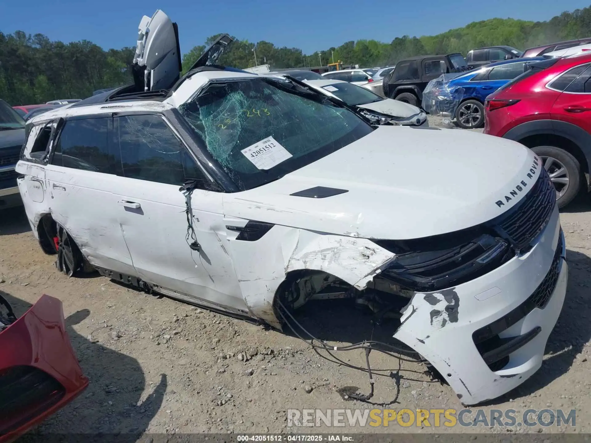 1 Photograph of a damaged car SAL1L9FU9RA405431 LAND ROVER RANGE ROVER SPORT 2024
