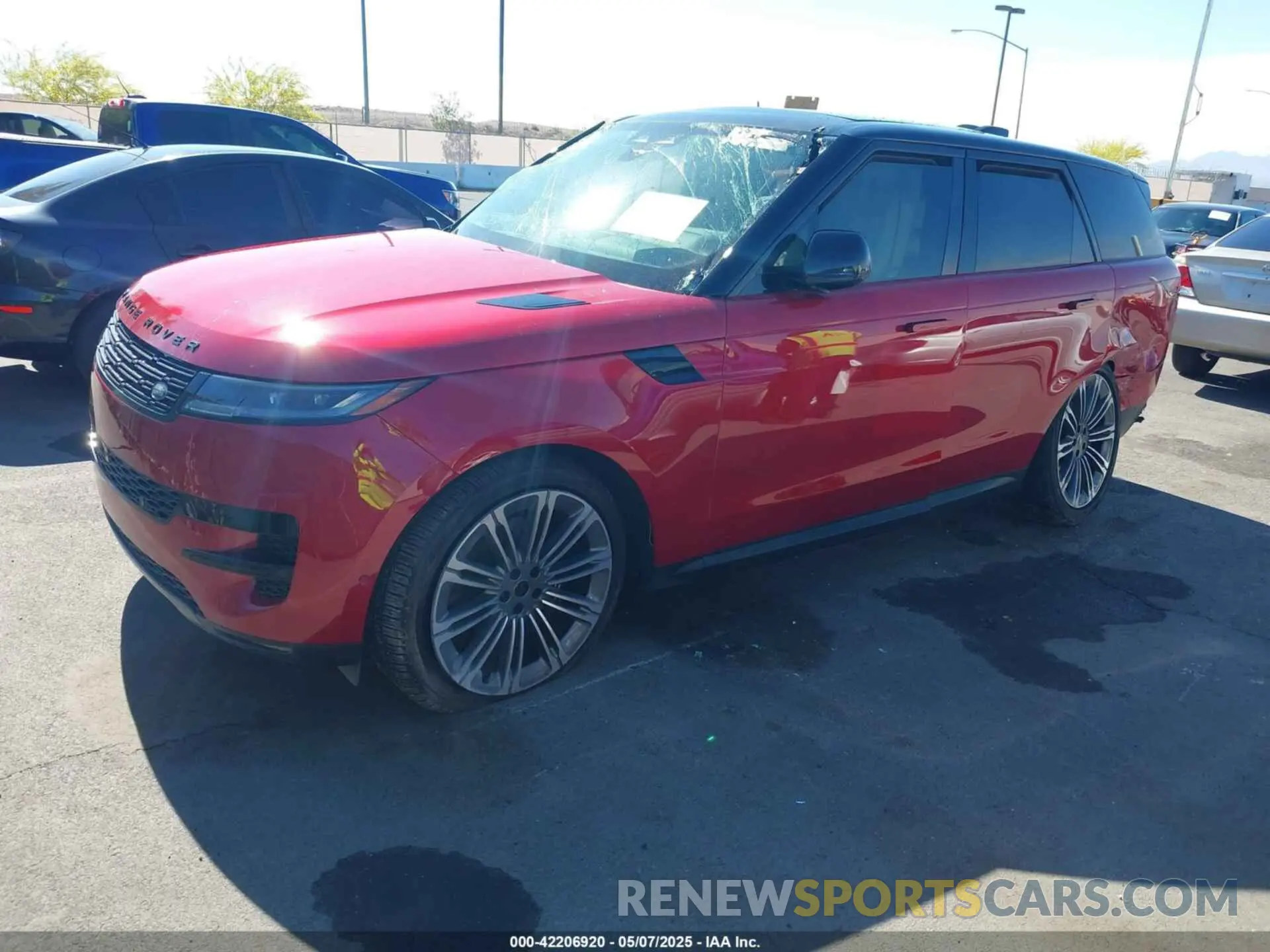 2 Photograph of a damaged car SAL1P9EU2RA199388 LAND ROVER RANGE ROVER SPORT 2024