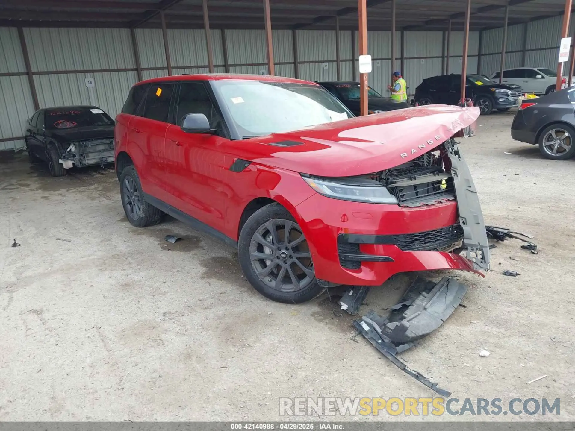 1 Photograph of a damaged car SAL1P9EU9RA169806 LAND ROVER RANGE ROVER SPORT 2024
