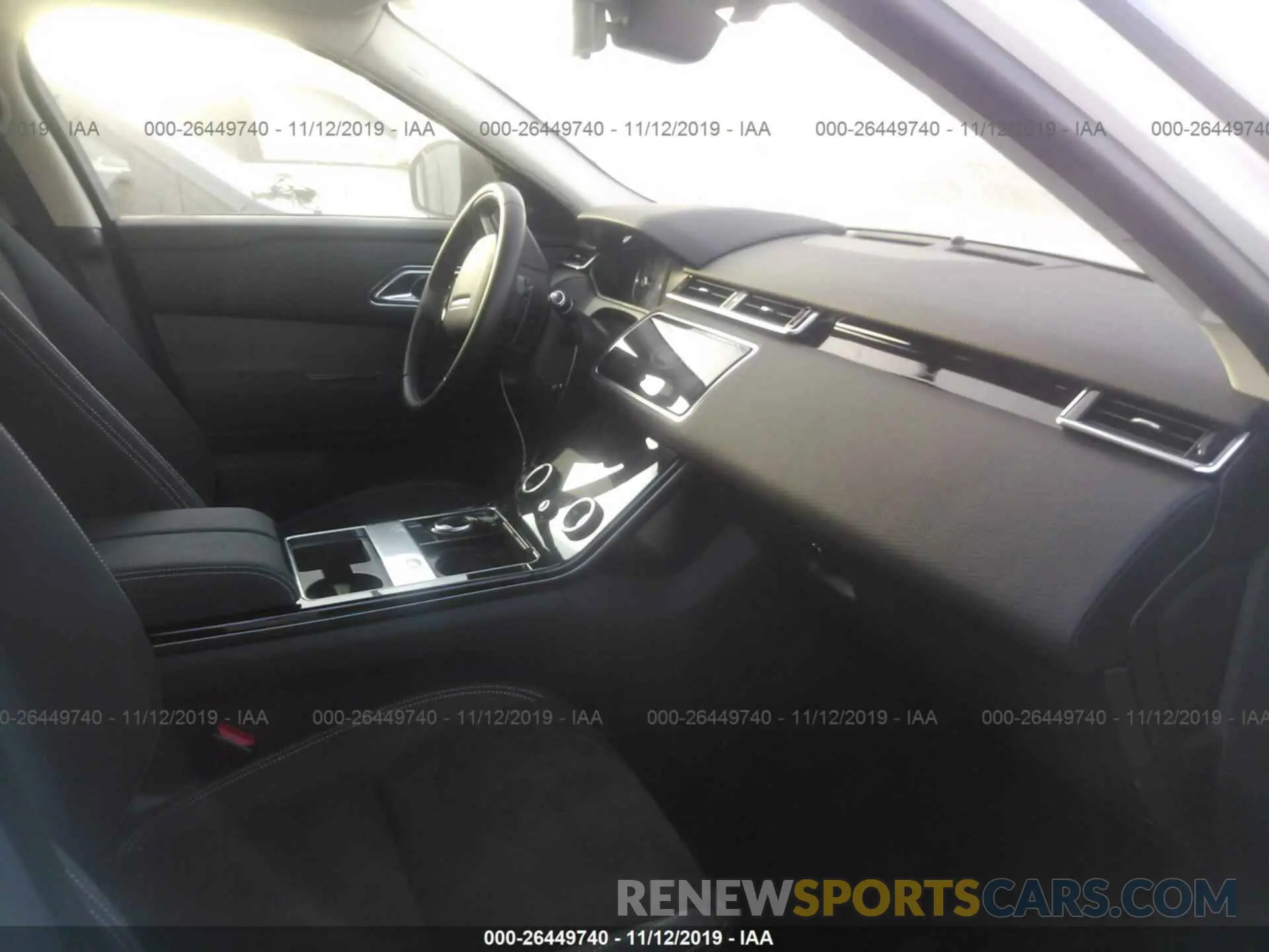 5 Photograph of a damaged car SALYA2EX1KA200912 LAND ROVER RANGE ROVER VELAR 2019