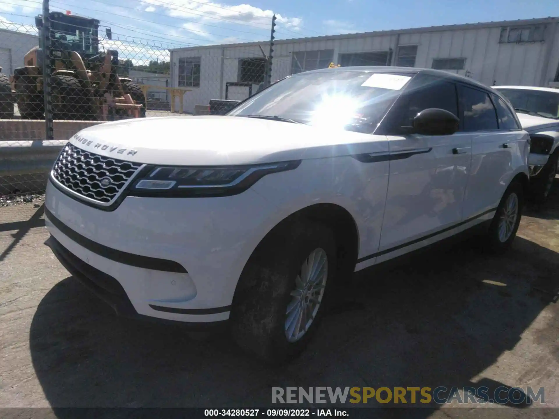 2 Photograph of a damaged car SALYA2EX7KA212496 LAND ROVER RANGE ROVER VELAR 2019