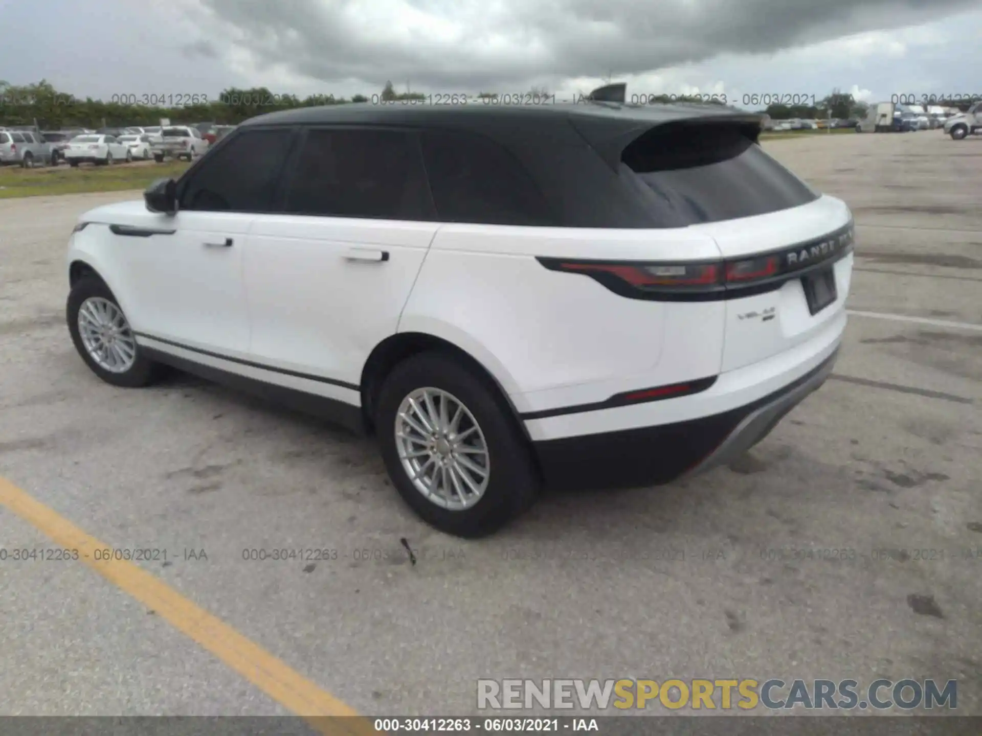 3 Photograph of a damaged car SALYA2EXXKA214243 LAND ROVER RANGE ROVER VELAR 2019