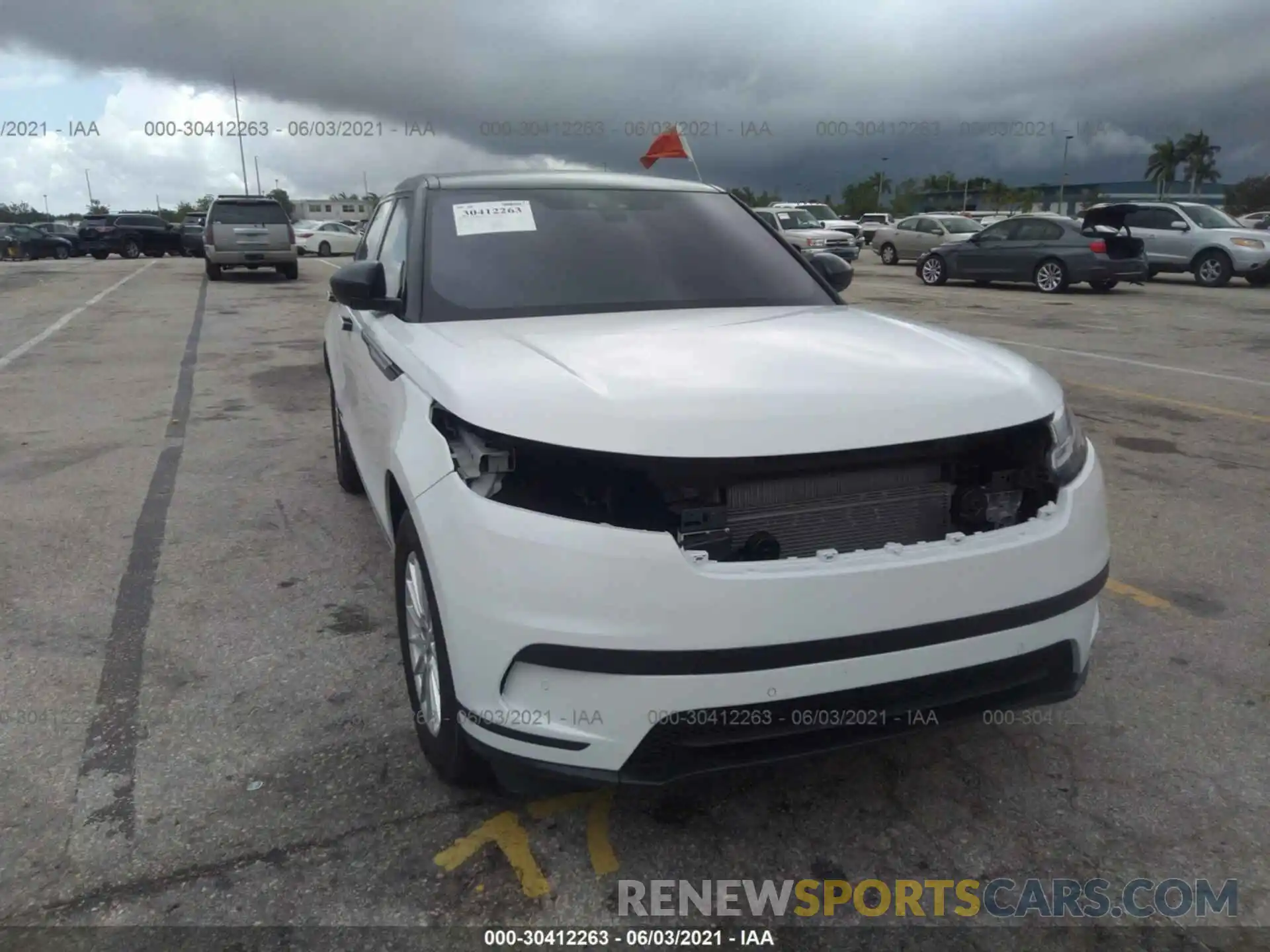 6 Photograph of a damaged car SALYA2EXXKA214243 LAND ROVER RANGE ROVER VELAR 2019