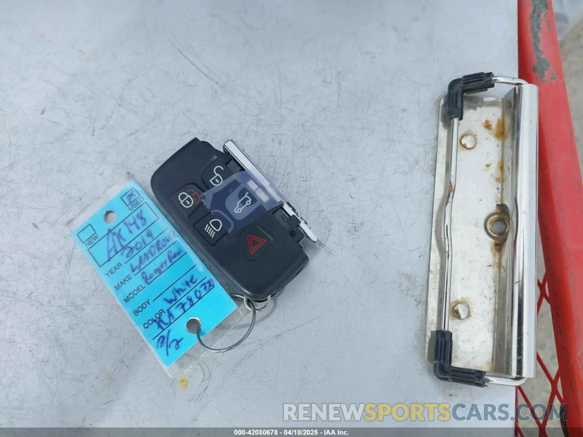 11 Photograph of a damaged car SALYB2ENXKA780723 LAND ROVER RANGE ROVER VELAR 2019