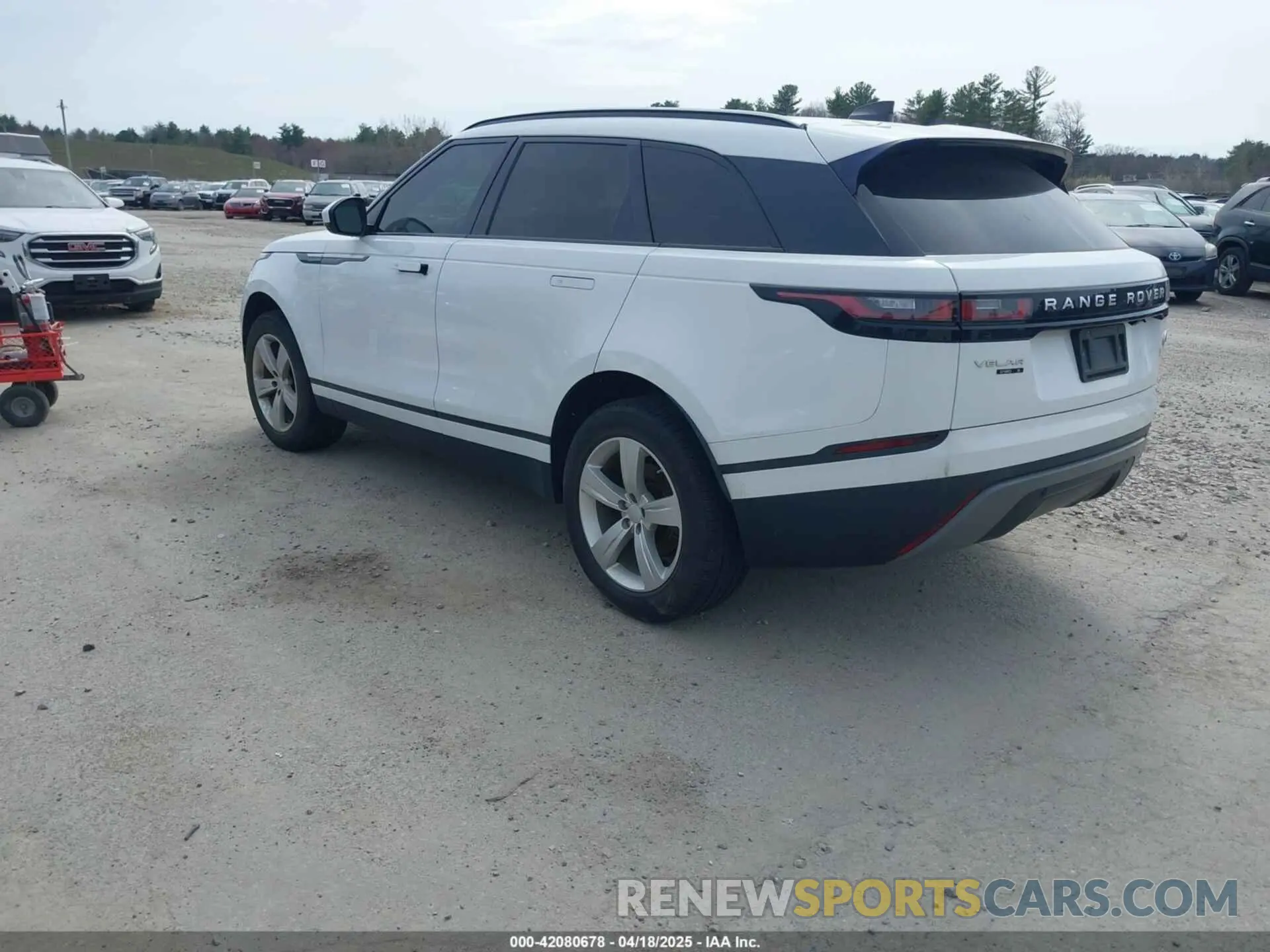 3 Photograph of a damaged car SALYB2ENXKA780723 LAND ROVER RANGE ROVER VELAR 2019