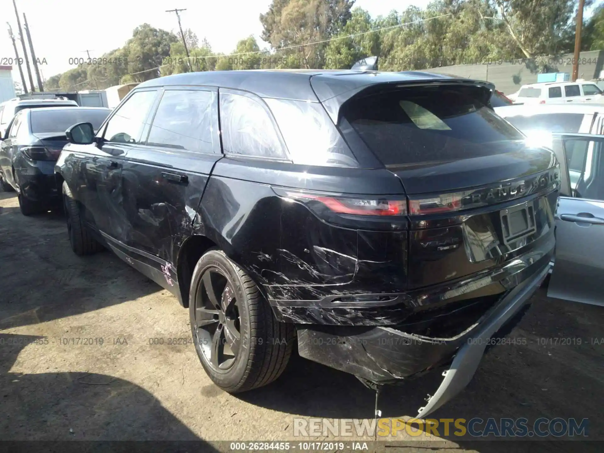 3 Photograph of a damaged car SALYB2ENXKA788837 LAND ROVER RANGE ROVER VELAR 2019