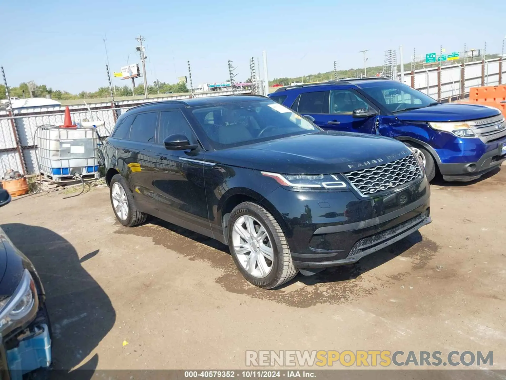 1 Photograph of a damaged car SALYB2EX1KA200468 LAND ROVER RANGE ROVER VELAR 2019