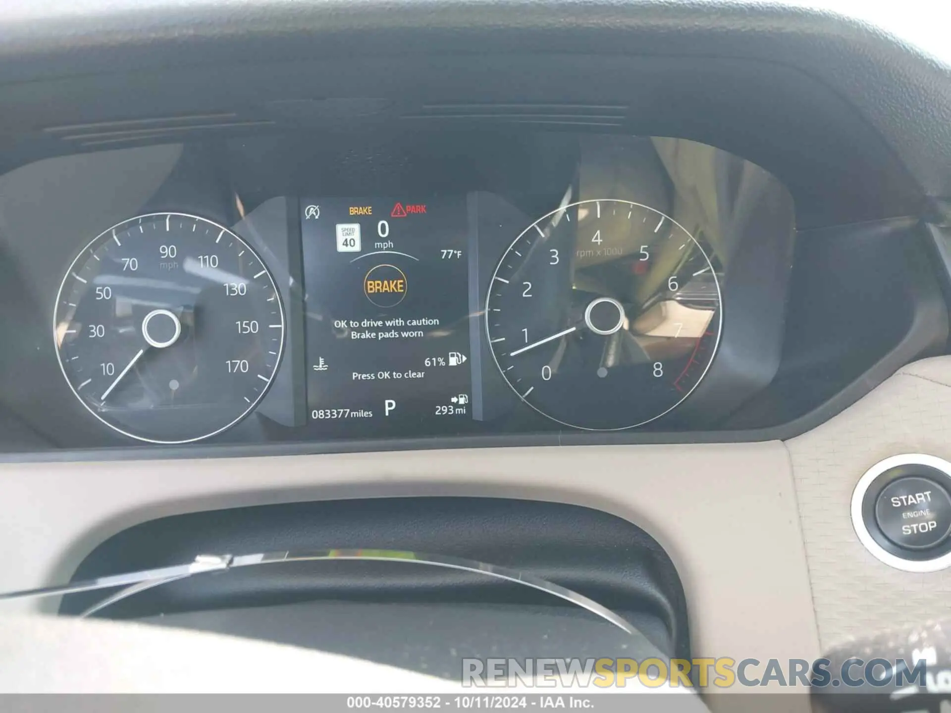 7 Photograph of a damaged car SALYB2EX1KA200468 LAND ROVER RANGE ROVER VELAR 2019
