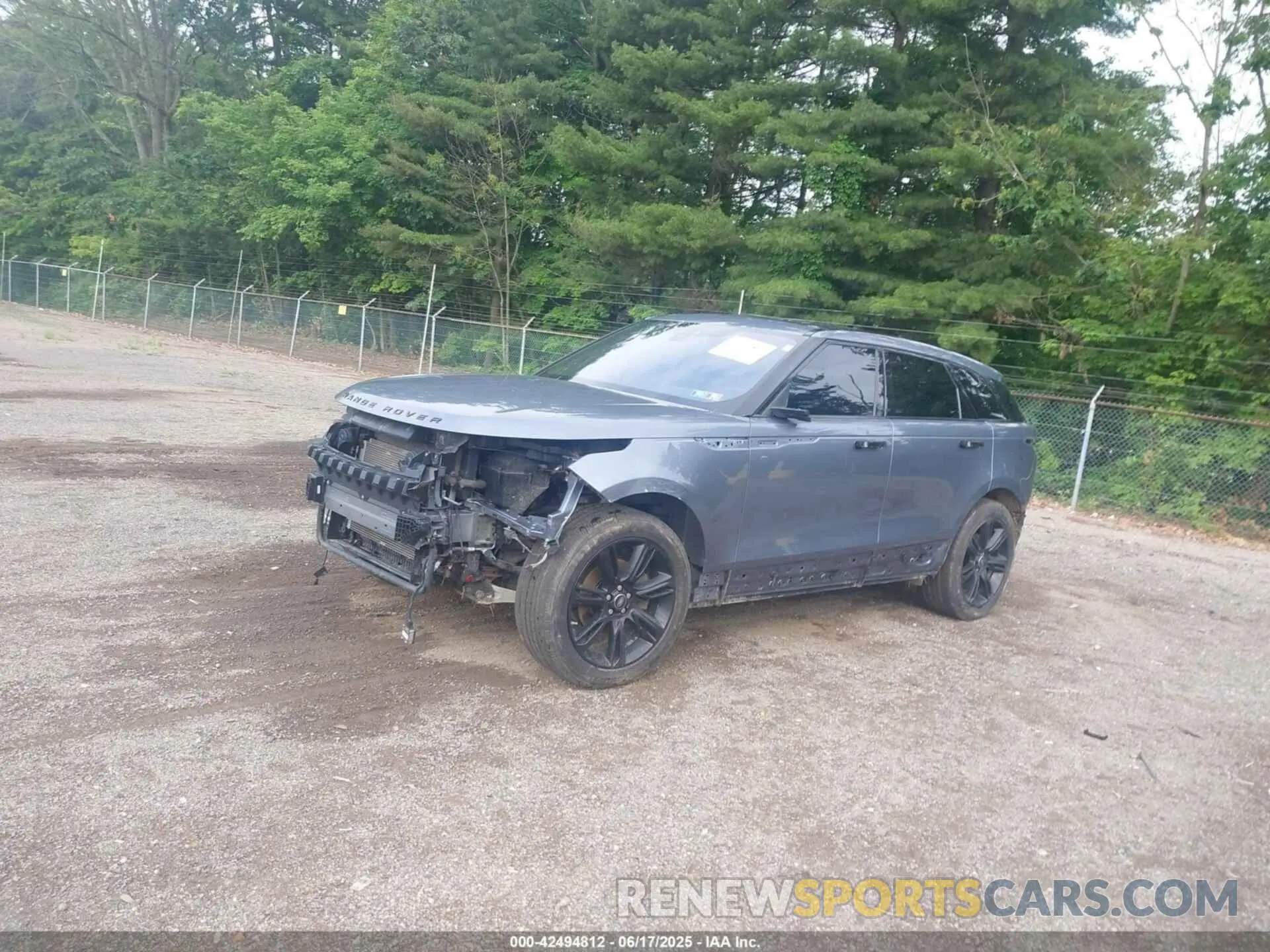 2 Photograph of a damaged car SALYB2EX1KA235172 LAND ROVER RANGE ROVER VELAR 2019
