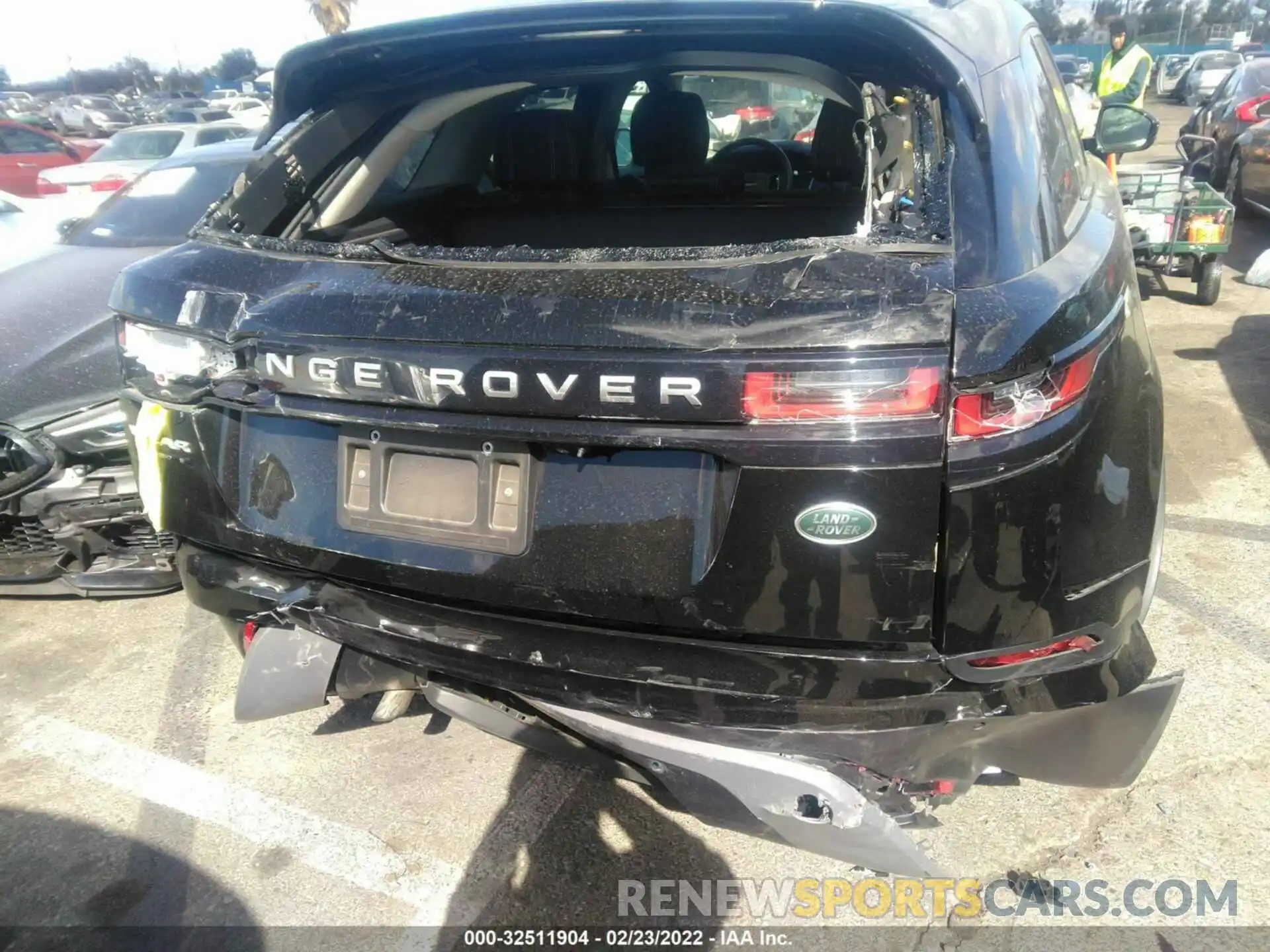 6 Photograph of a damaged car SALYB2EX3KA781830 LAND ROVER RANGE ROVER VELAR 2019