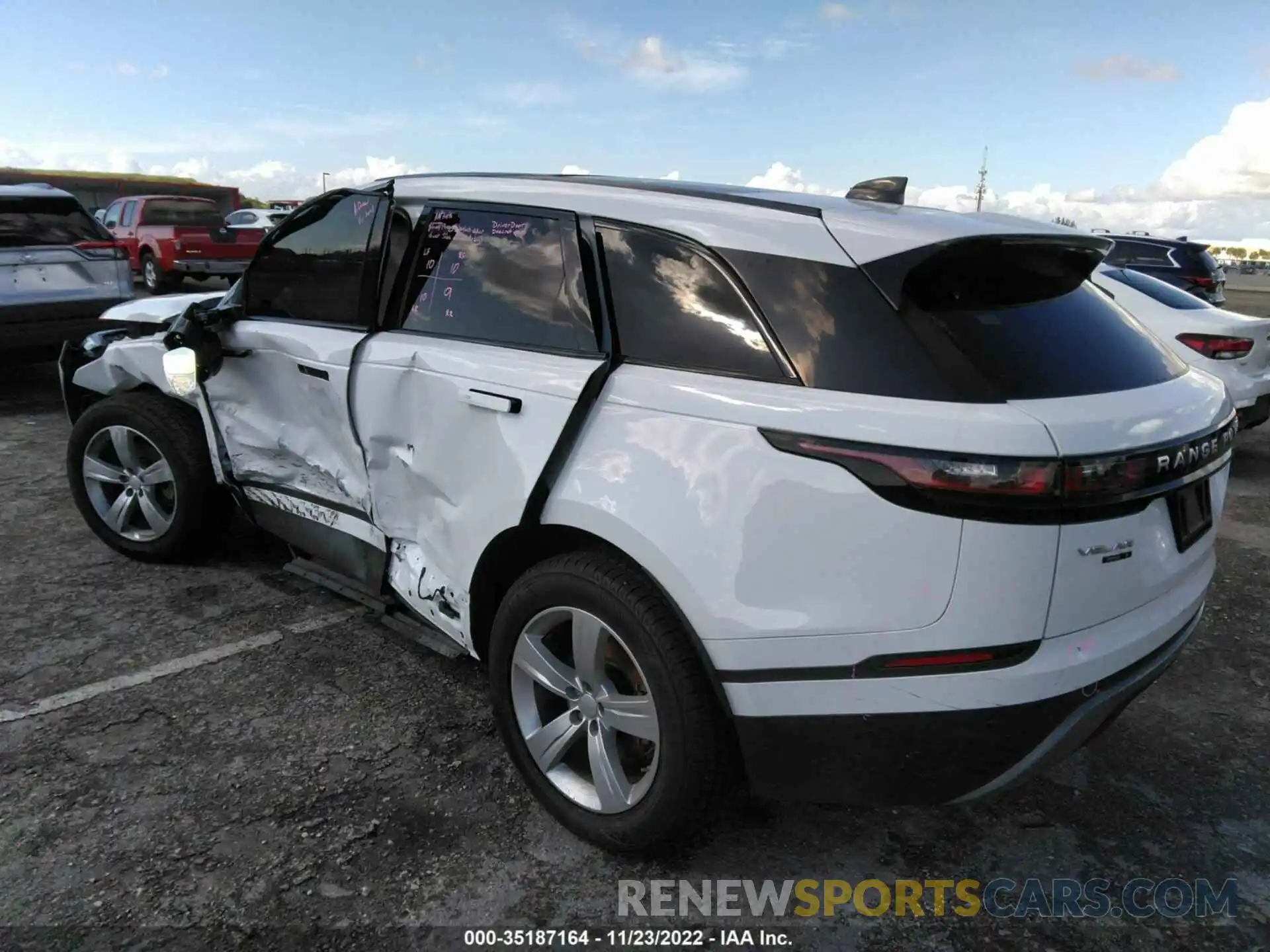 3 Photograph of a damaged car SALYB2EX3KA783092 LAND ROVER RANGE ROVER VELAR 2019