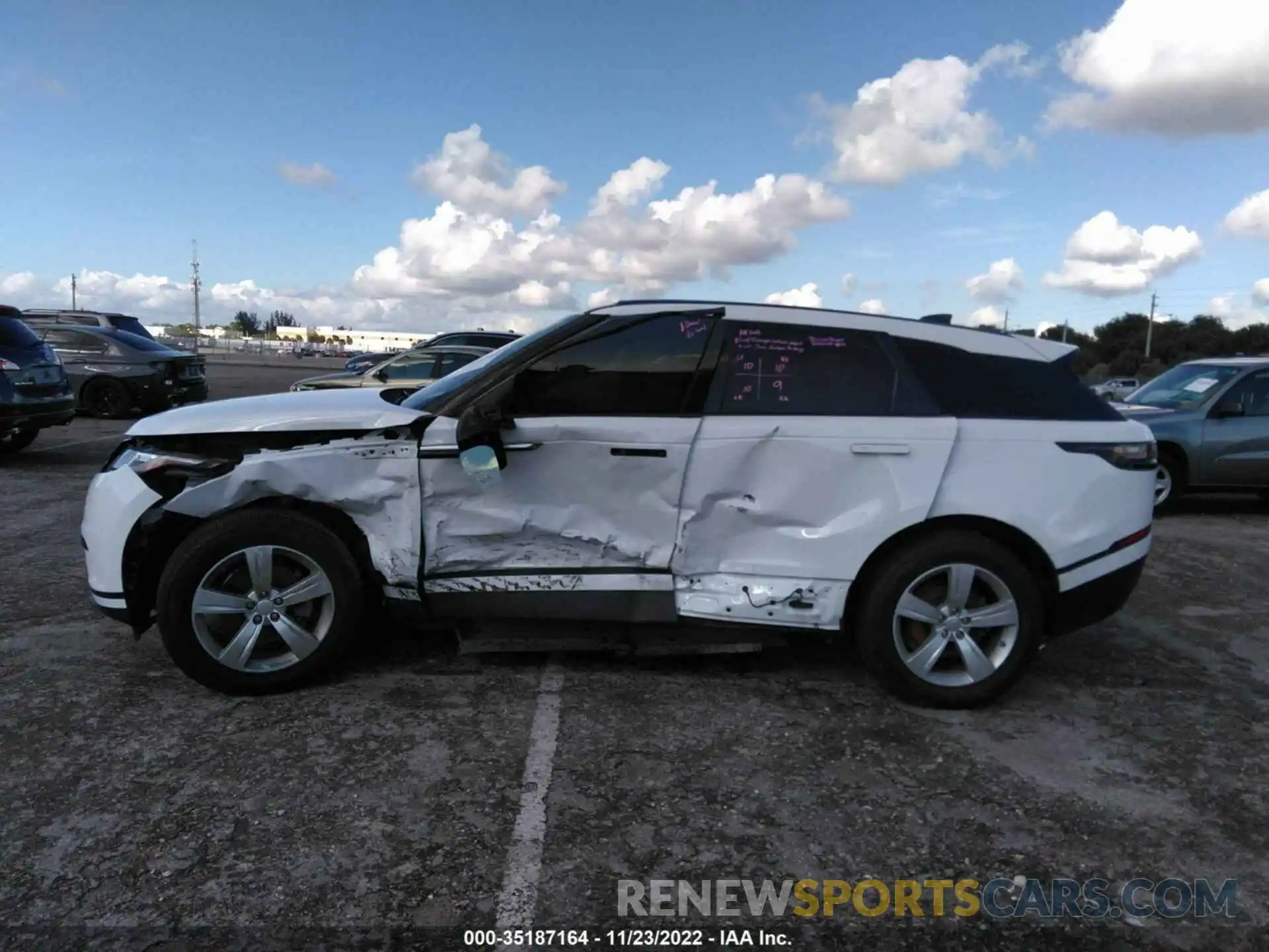 6 Photograph of a damaged car SALYB2EX3KA783092 LAND ROVER RANGE ROVER VELAR 2019