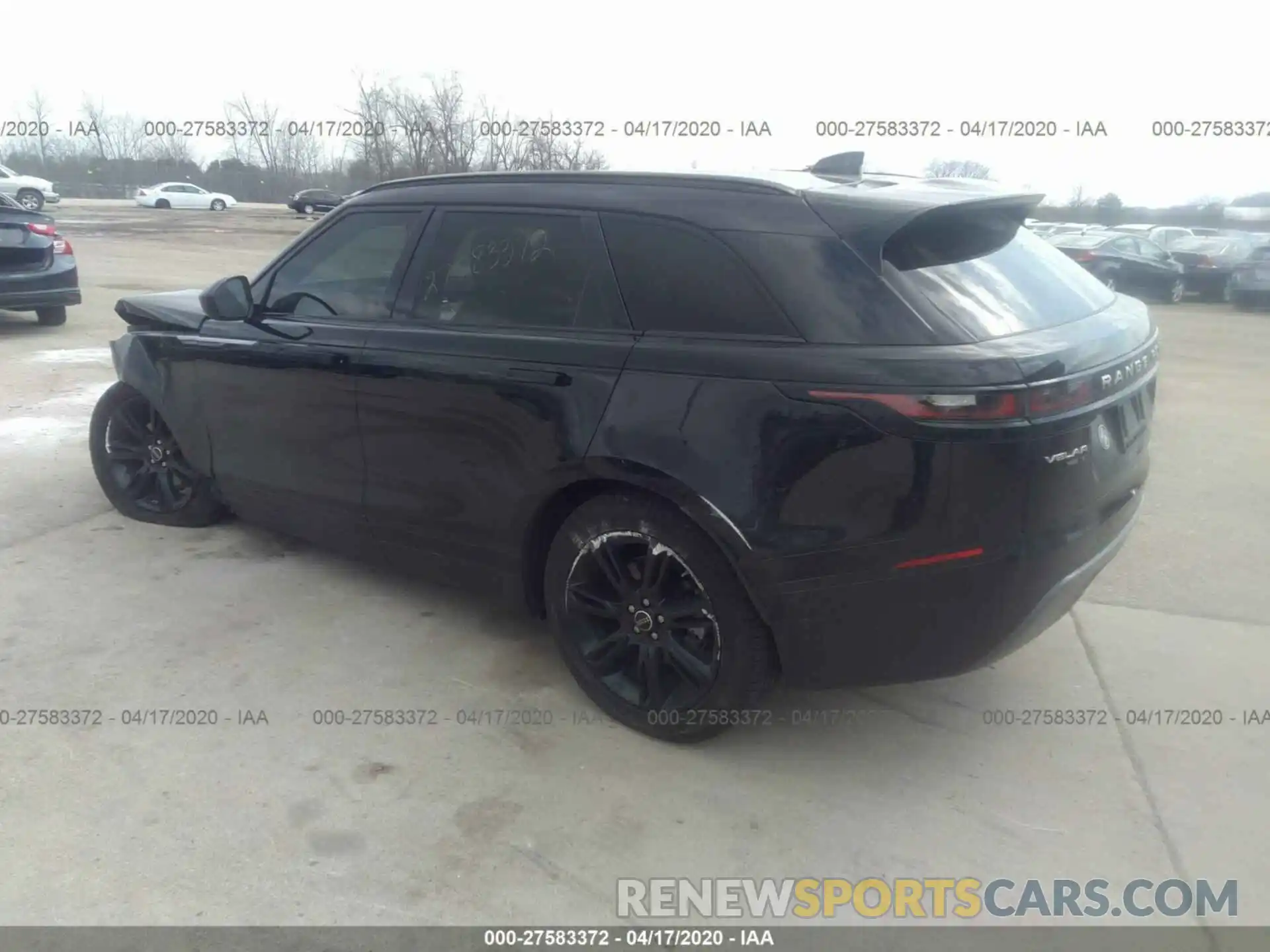 3 Photograph of a damaged car SALYB2EX4KA214803 LAND ROVER RANGE ROVER VELAR 2019