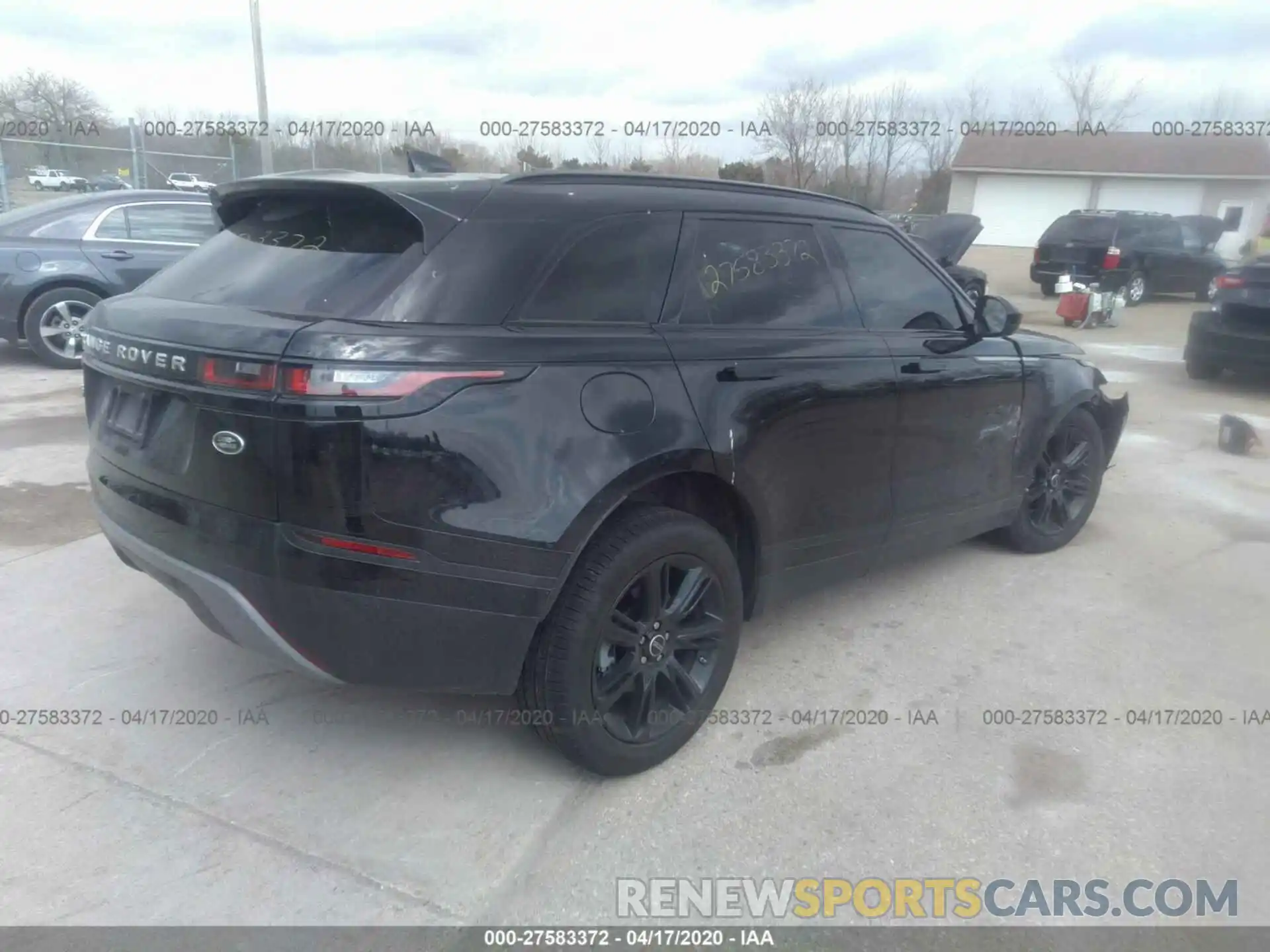 4 Photograph of a damaged car SALYB2EX4KA214803 LAND ROVER RANGE ROVER VELAR 2019