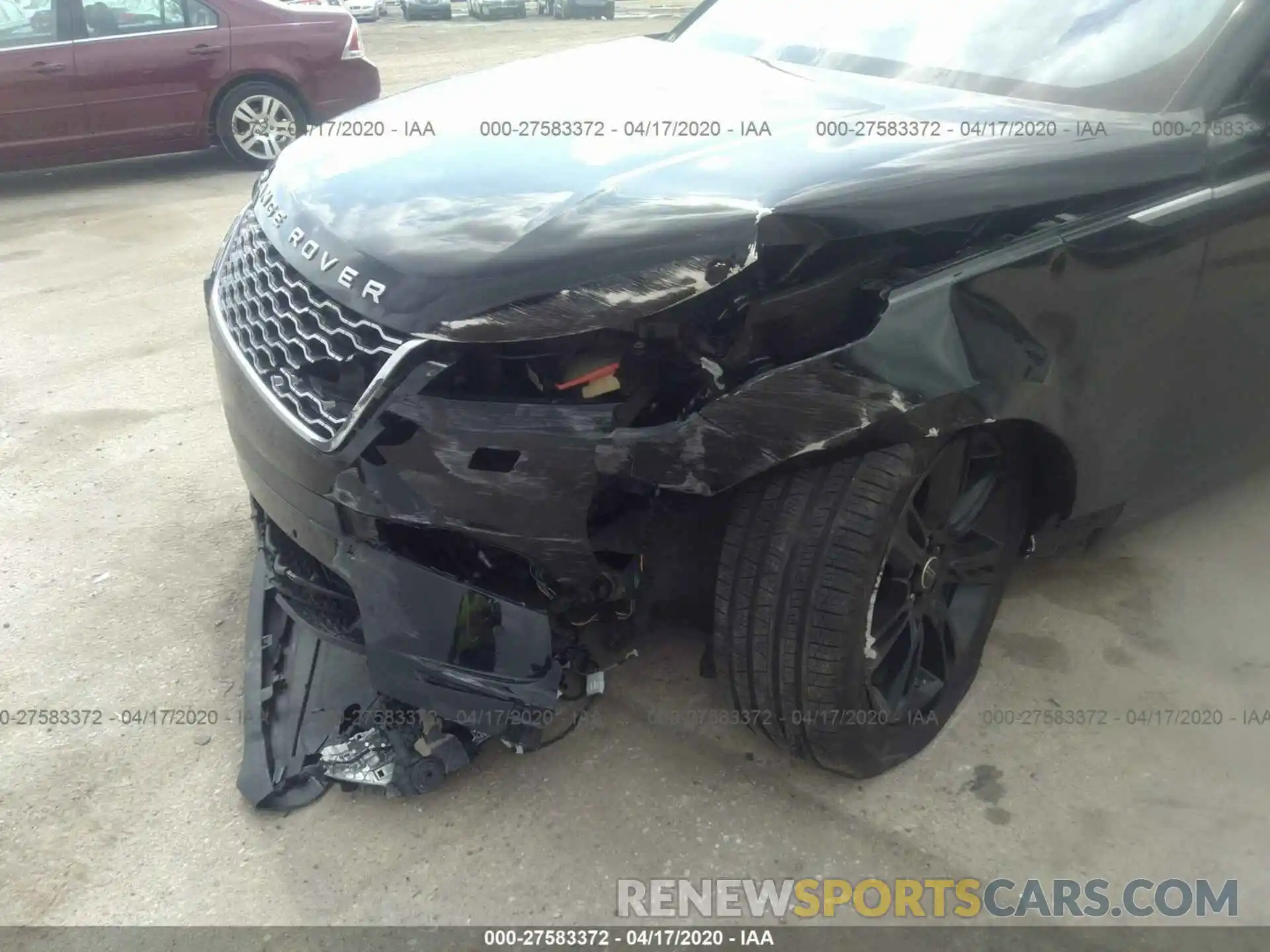 6 Photograph of a damaged car SALYB2EX4KA214803 LAND ROVER RANGE ROVER VELAR 2019