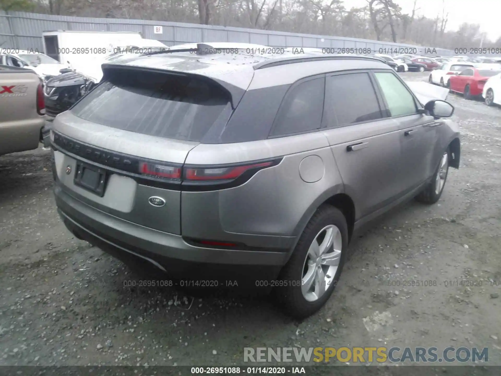 4 Photograph of a damaged car SALYB2EX4KA215630 LAND ROVER RANGE ROVER VELAR 2019