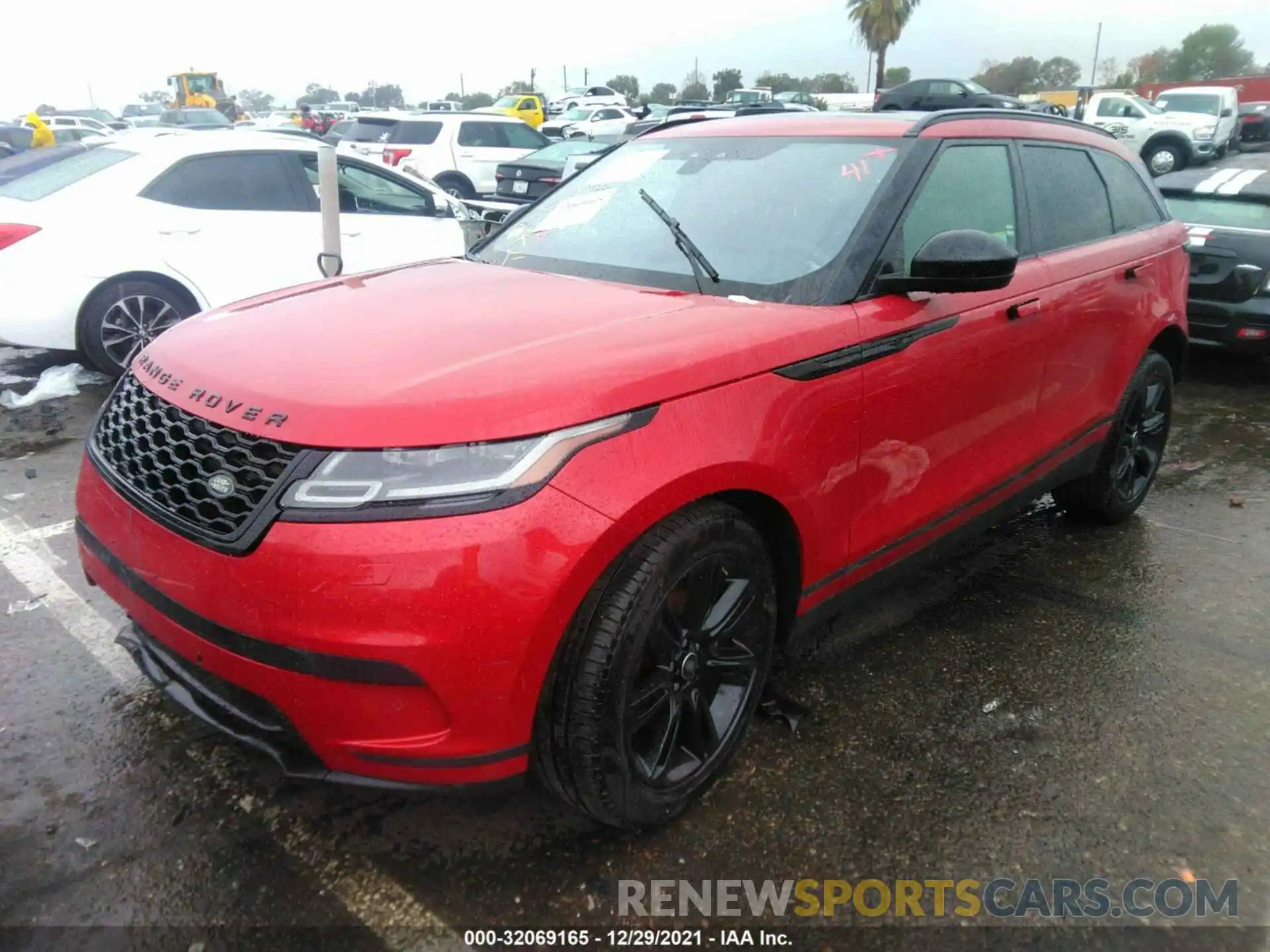 2 Photograph of a damaged car SALYB2EX4KA235795 LAND ROVER RANGE ROVER VELAR 2019