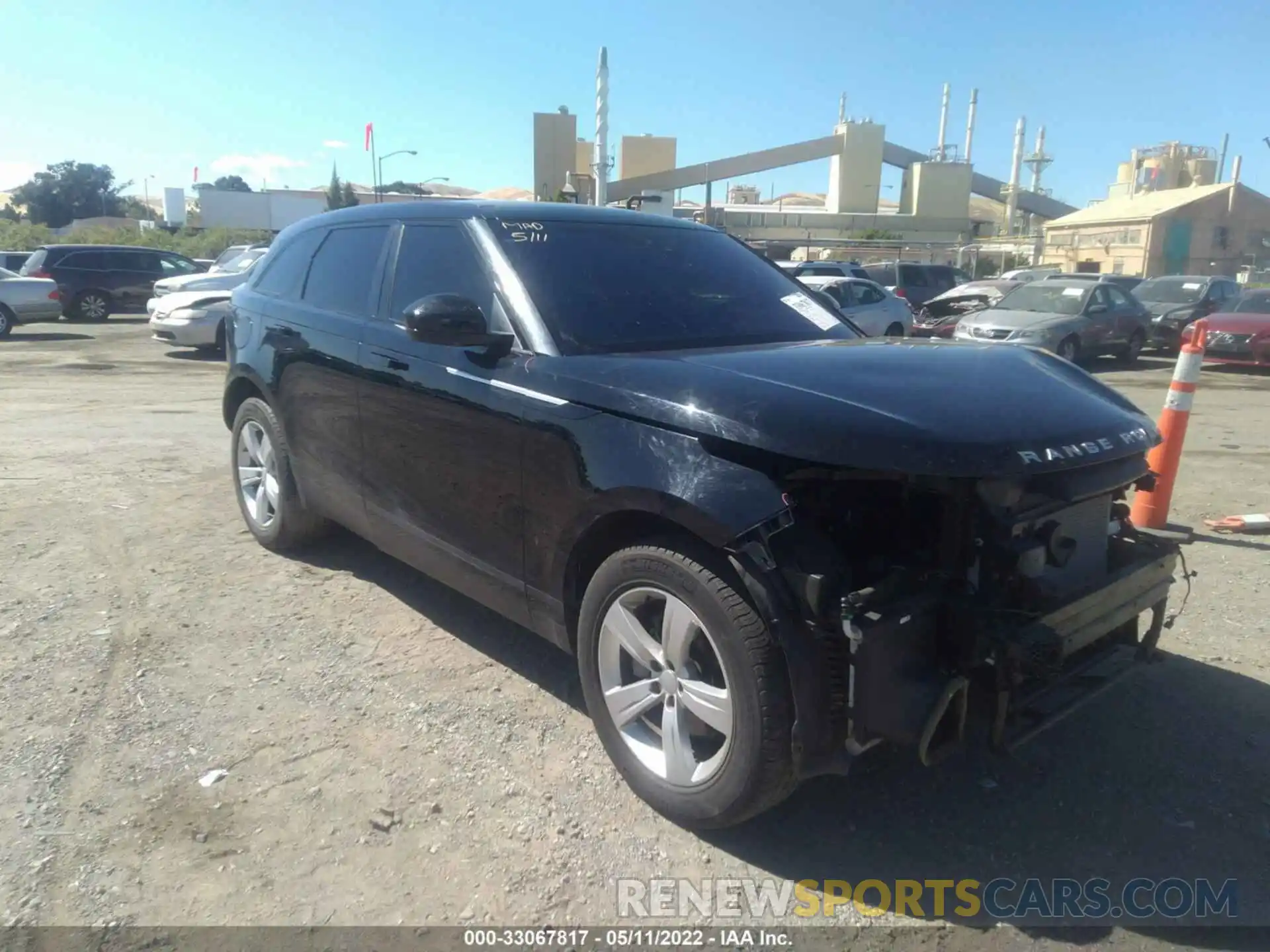 1 Photograph of a damaged car SALYB2EX4KA793243 LAND ROVER RANGE ROVER VELAR 2019