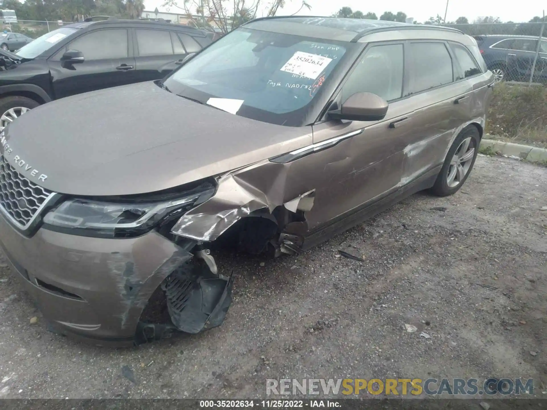 6 Photograph of a damaged car SALYB2EX5KA779755 LAND ROVER RANGE ROVER VELAR 2019