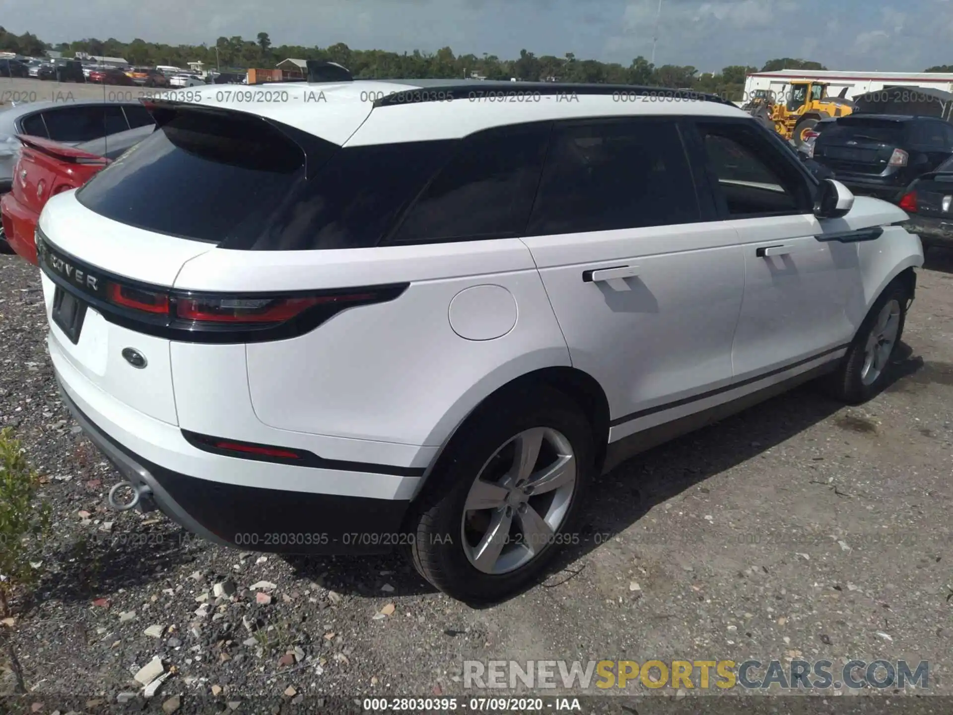 4 Photograph of a damaged car SALYB2EX5KA780324 LAND ROVER RANGE ROVER VELAR 2019