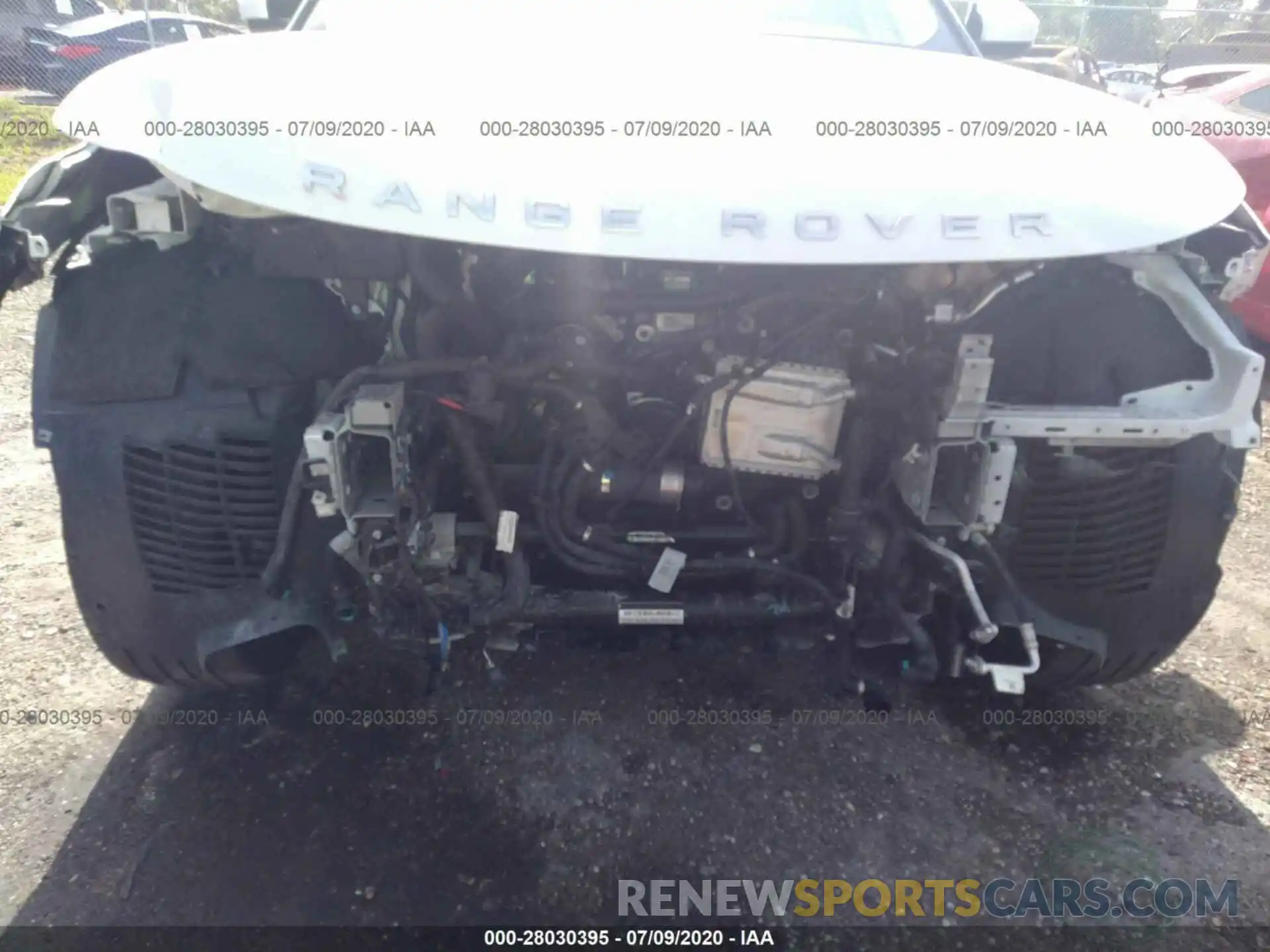 6 Photograph of a damaged car SALYB2EX5KA780324 LAND ROVER RANGE ROVER VELAR 2019