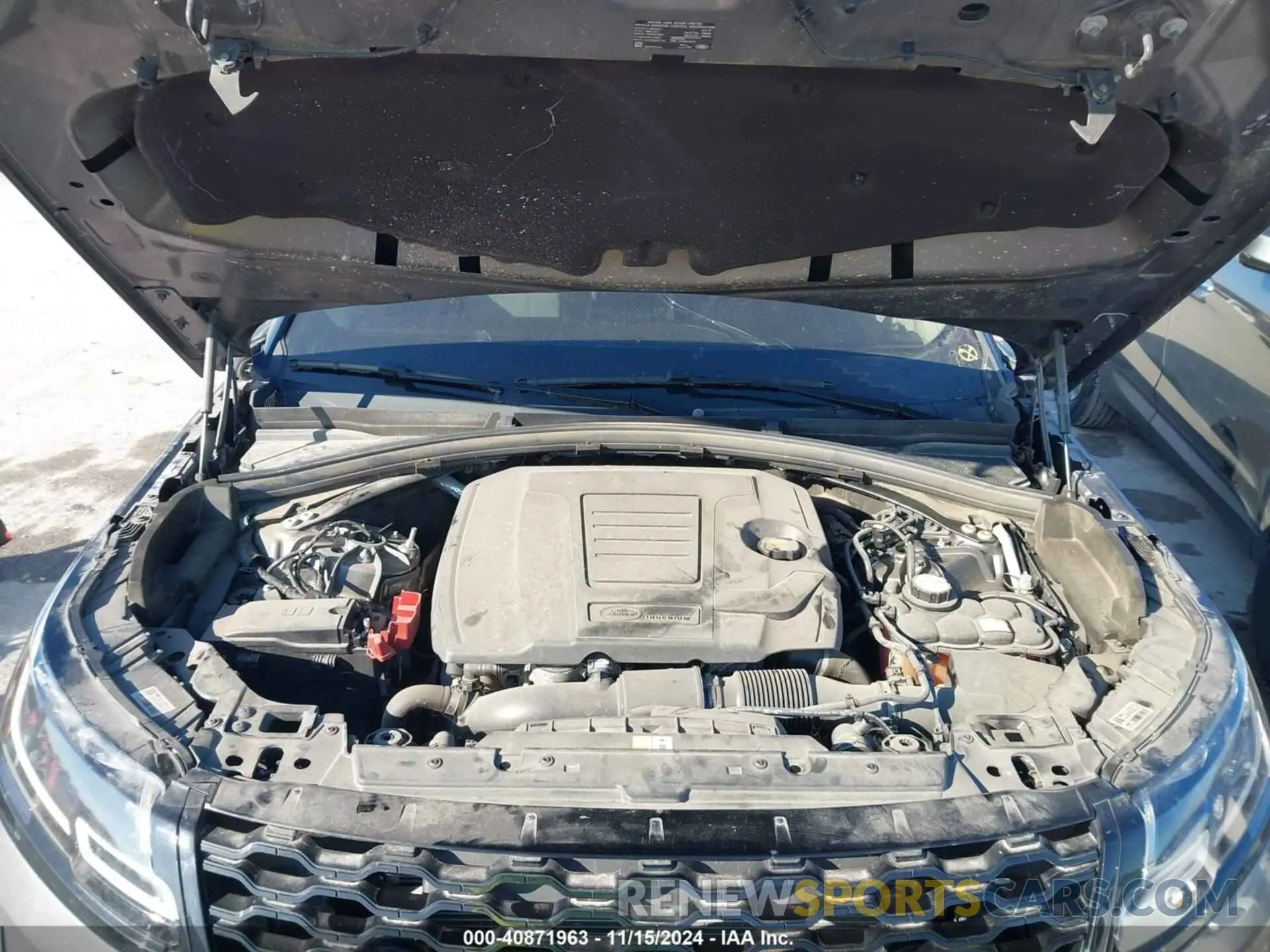 10 Photograph of a damaged car SALYB2EXXKA783199 LAND ROVER RANGE ROVER VELAR 2019