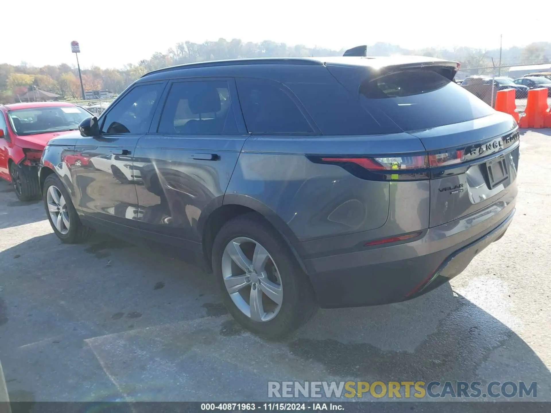 3 Photograph of a damaged car SALYB2EXXKA783199 LAND ROVER RANGE ROVER VELAR 2019
