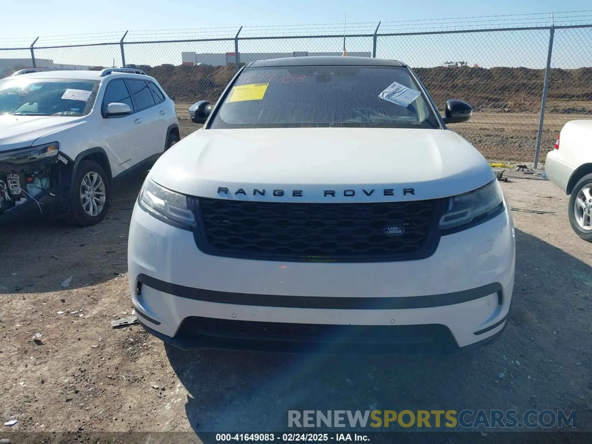 12 Photograph of a damaged car SALYB2EXXKA795871 LAND ROVER RANGE ROVER VELAR 2019