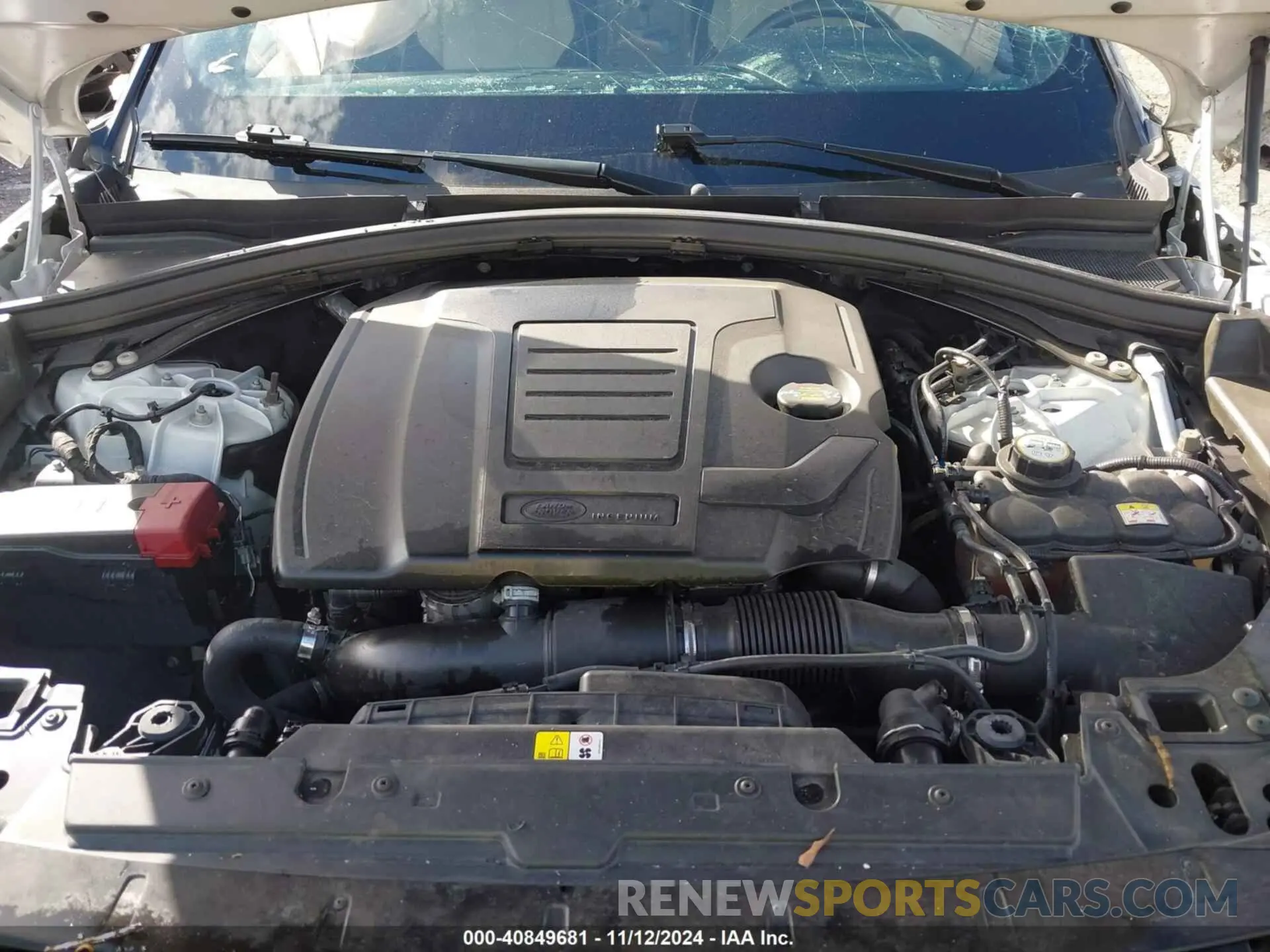 10 Photograph of a damaged car SALYL2EX0KA223978 LAND ROVER RANGE ROVER VELAR 2019