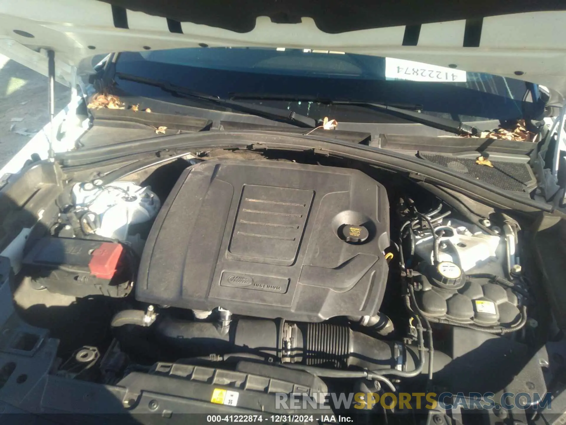 10 Photograph of a damaged car SALYL2EX0KA796959 LAND ROVER RANGE ROVER VELAR 2019