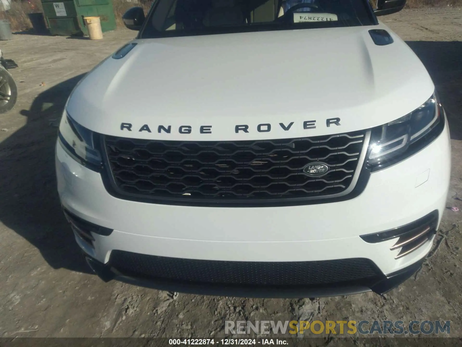 12 Photograph of a damaged car SALYL2EX0KA796959 LAND ROVER RANGE ROVER VELAR 2019