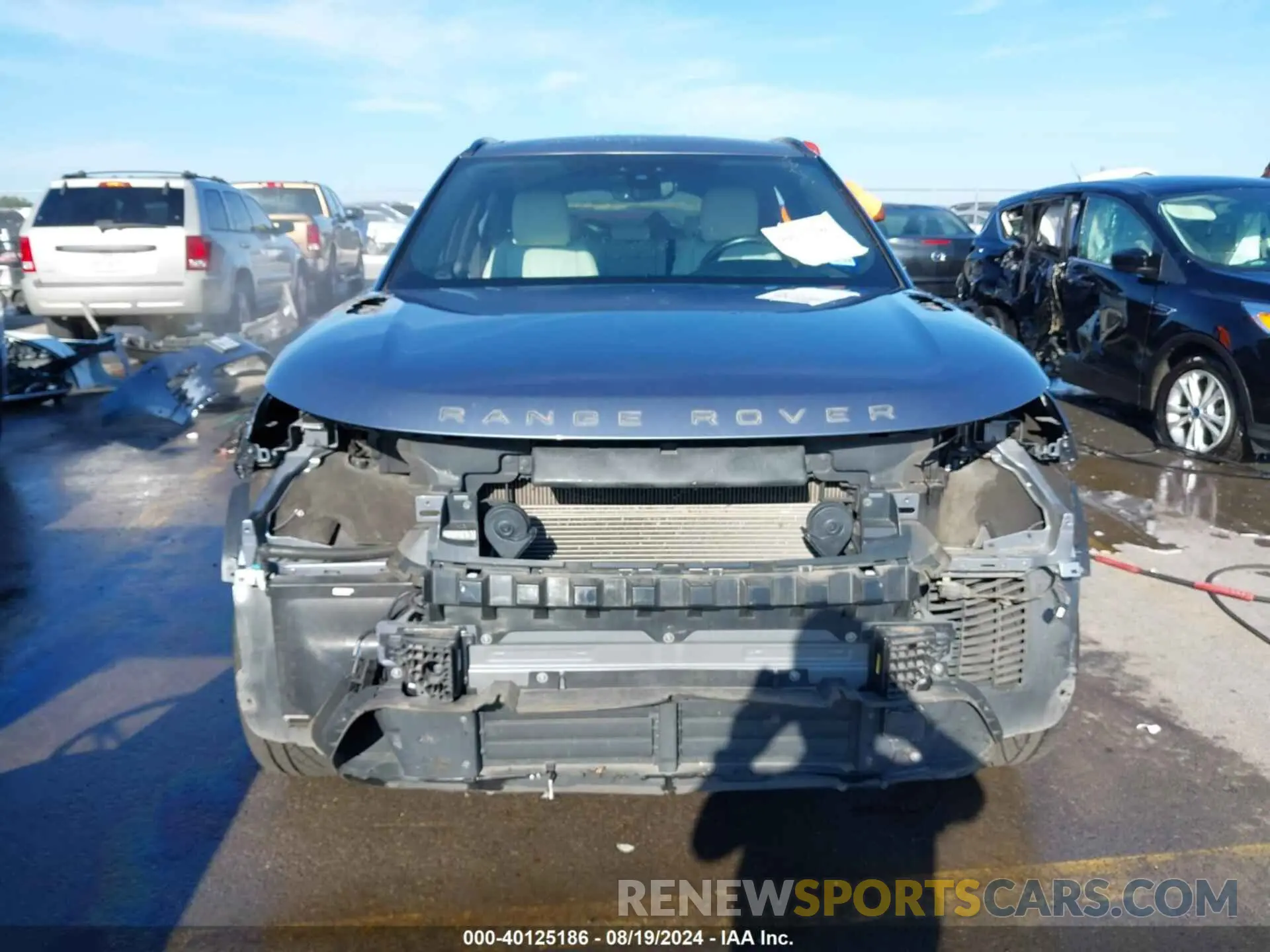 13 Photograph of a damaged car SALYL2EX3KA785731 LAND ROVER RANGE ROVER VELAR 2019
