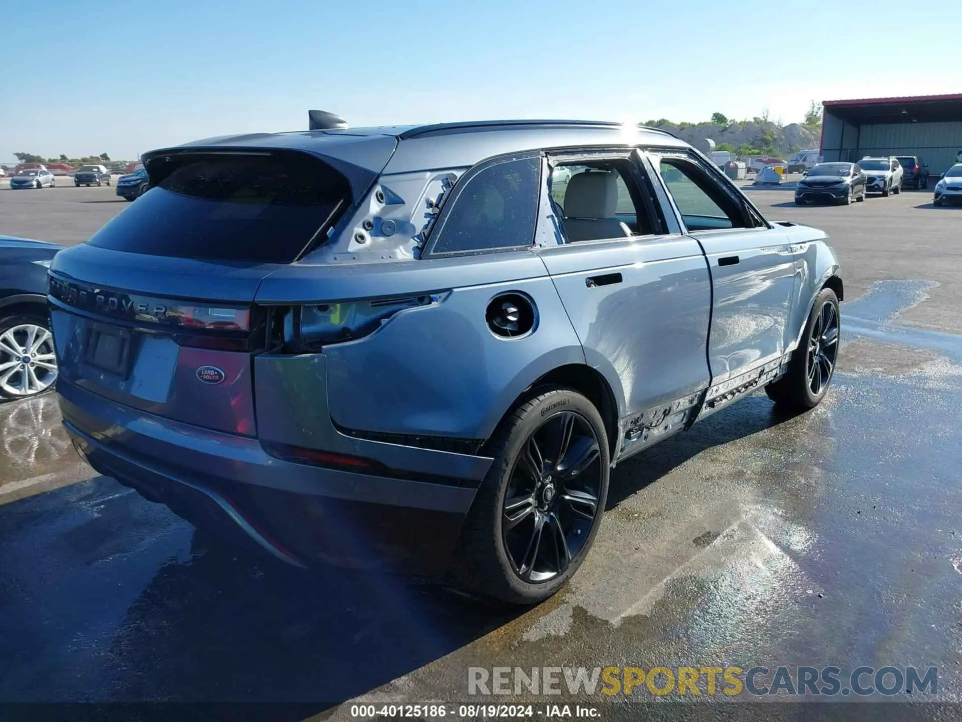 4 Photograph of a damaged car SALYL2EX3KA785731 LAND ROVER RANGE ROVER VELAR 2019