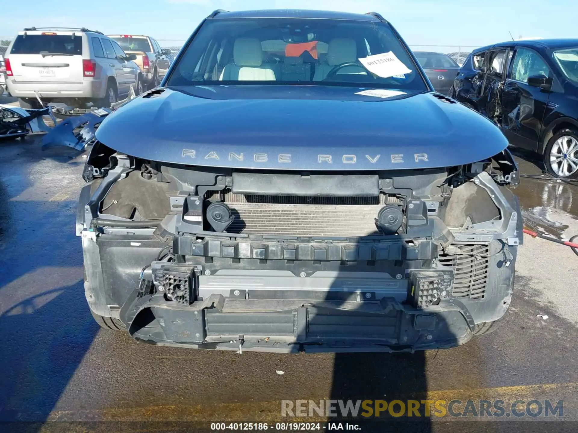 6 Photograph of a damaged car SALYL2EX3KA785731 LAND ROVER RANGE ROVER VELAR 2019