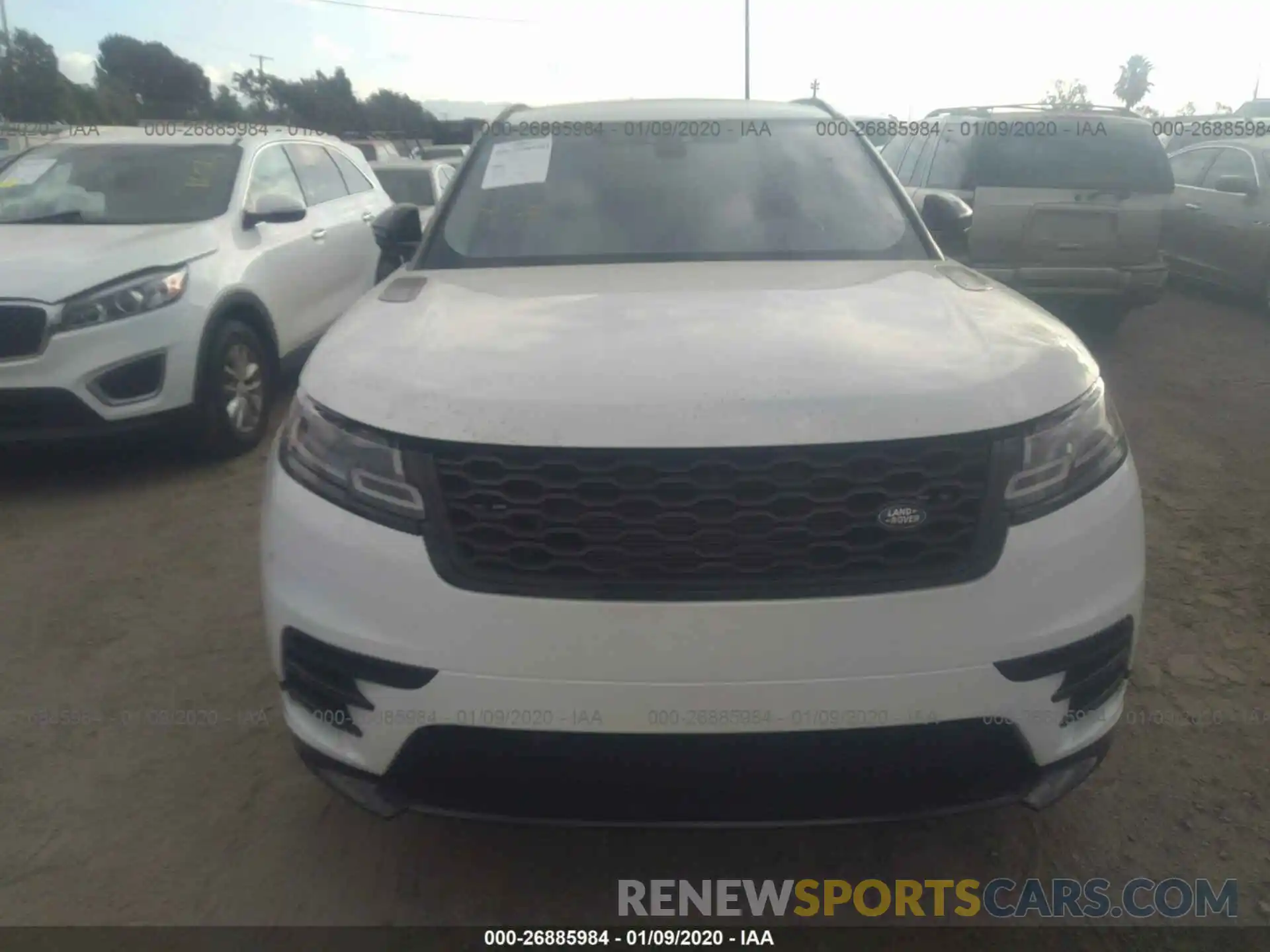 6 Photograph of a damaged car SALYL2EX4KA205189 LAND ROVER RANGE ROVER VELAR 2019