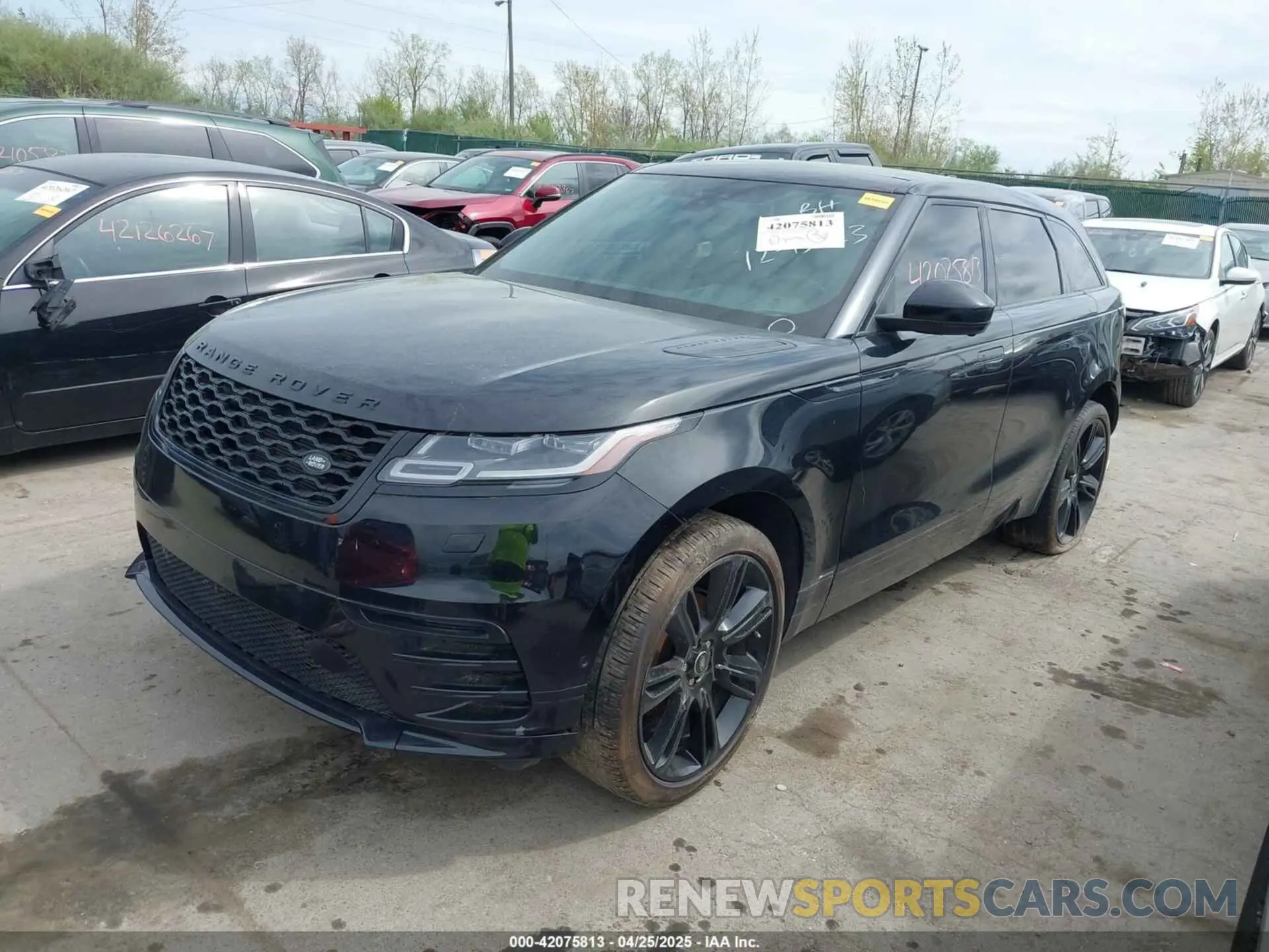 2 Photograph of a damaged car SALYL2EX4KA215446 LAND ROVER RANGE ROVER VELAR 2019