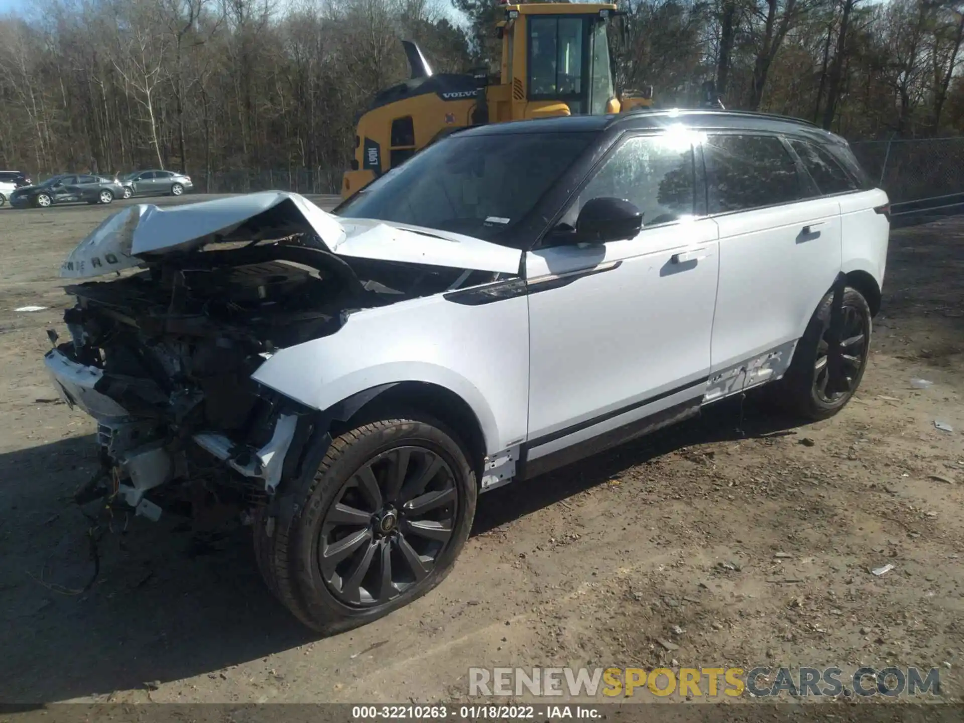 2 Photograph of a damaged car SALYL2EX4KA779288 LAND ROVER RANGE ROVER VELAR 2019