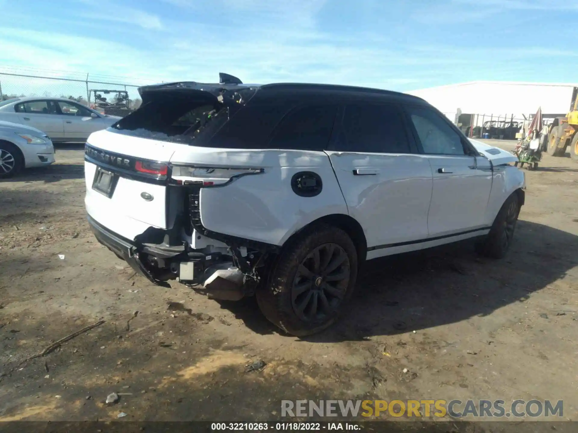 4 Photograph of a damaged car SALYL2EX4KA779288 LAND ROVER RANGE ROVER VELAR 2019