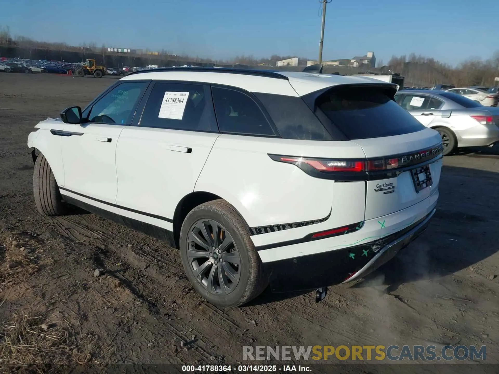 3 Photograph of a damaged car SALYL2EX4KA779906 LAND ROVER RANGE ROVER VELAR 2019