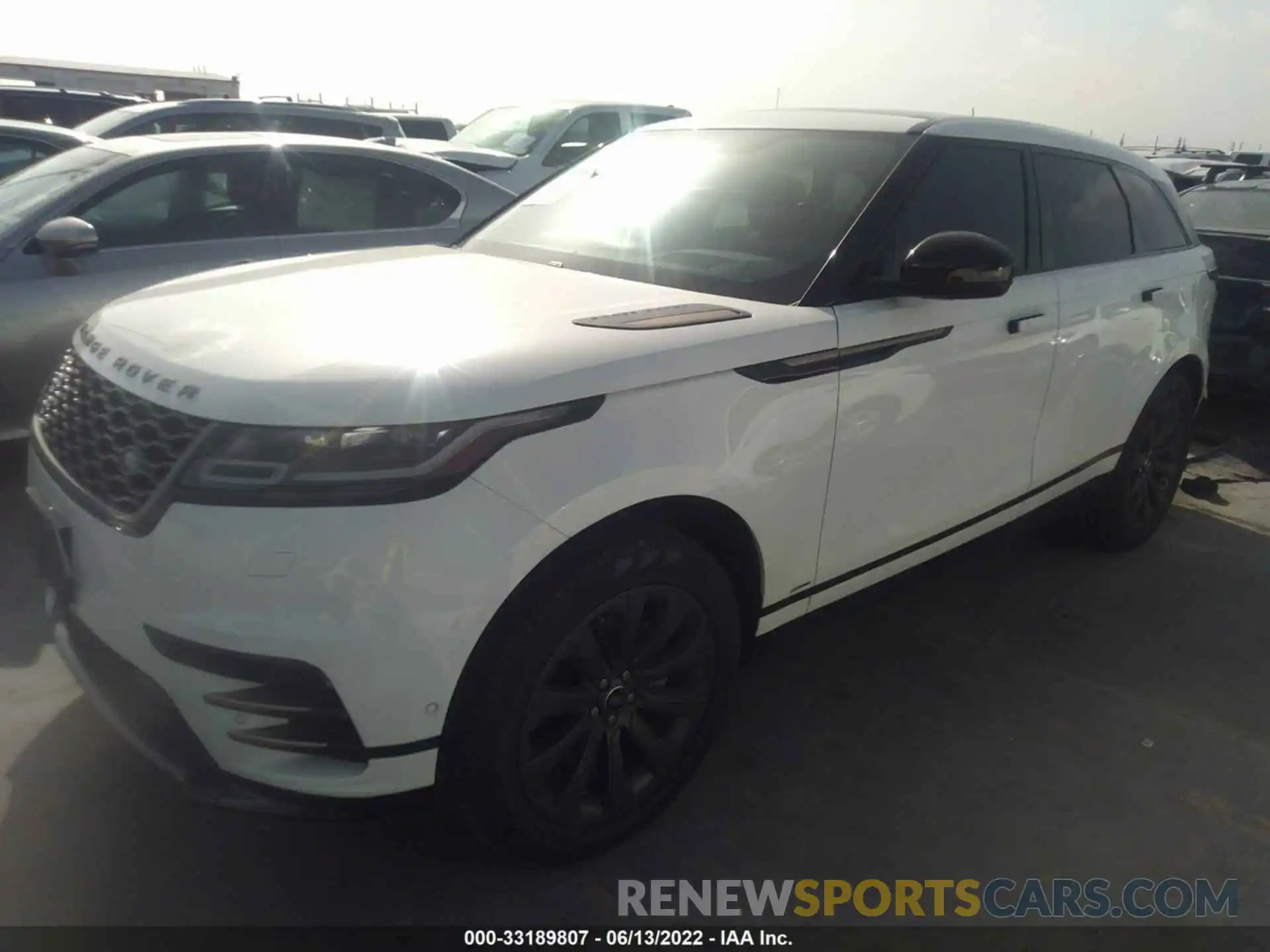 2 Photograph of a damaged car SALYL2EX5KA218534 LAND ROVER RANGE ROVER VELAR 2019