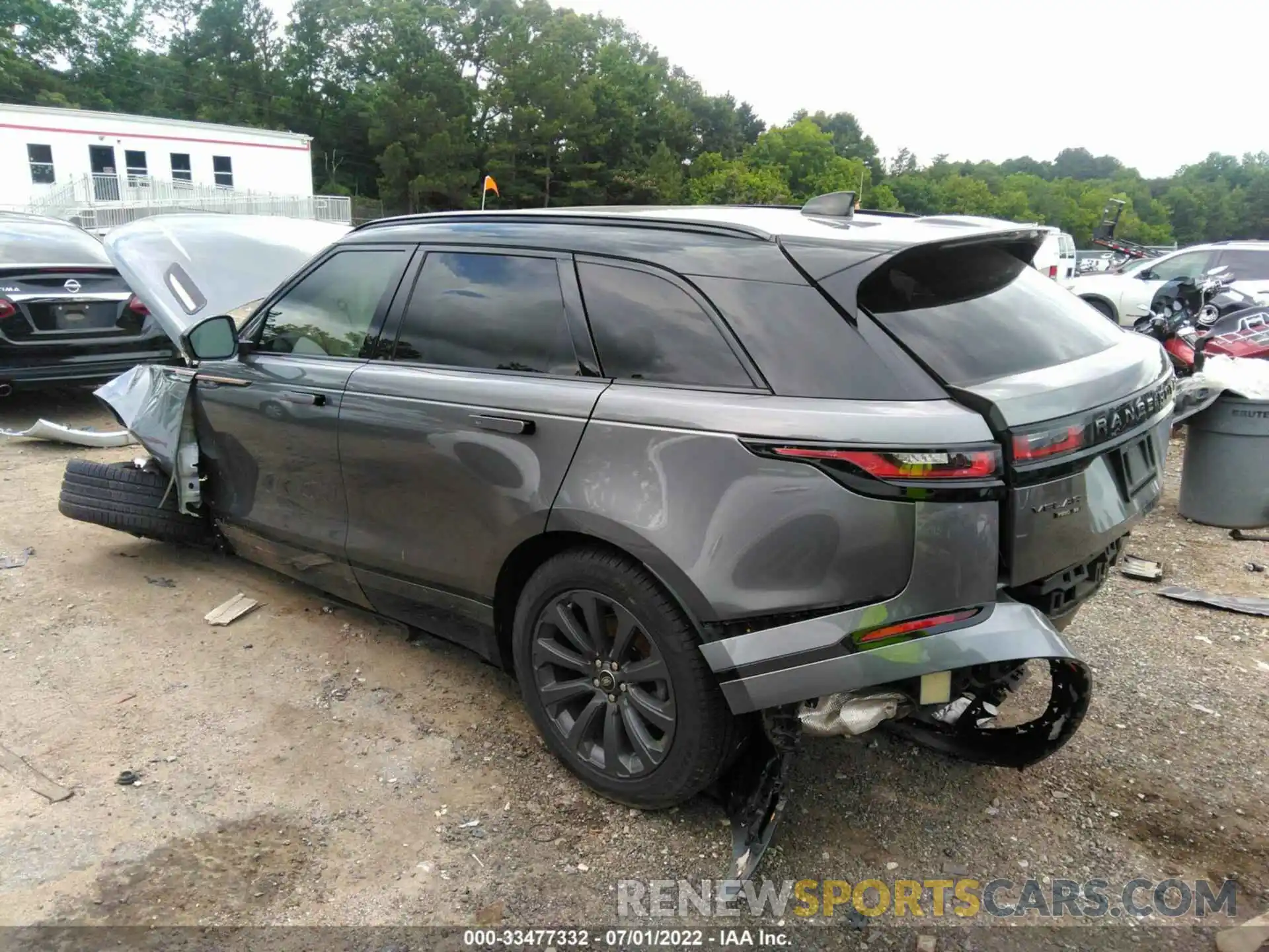 3 Photograph of a damaged car SALYL2EX5KA219084 LAND ROVER RANGE ROVER VELAR 2019