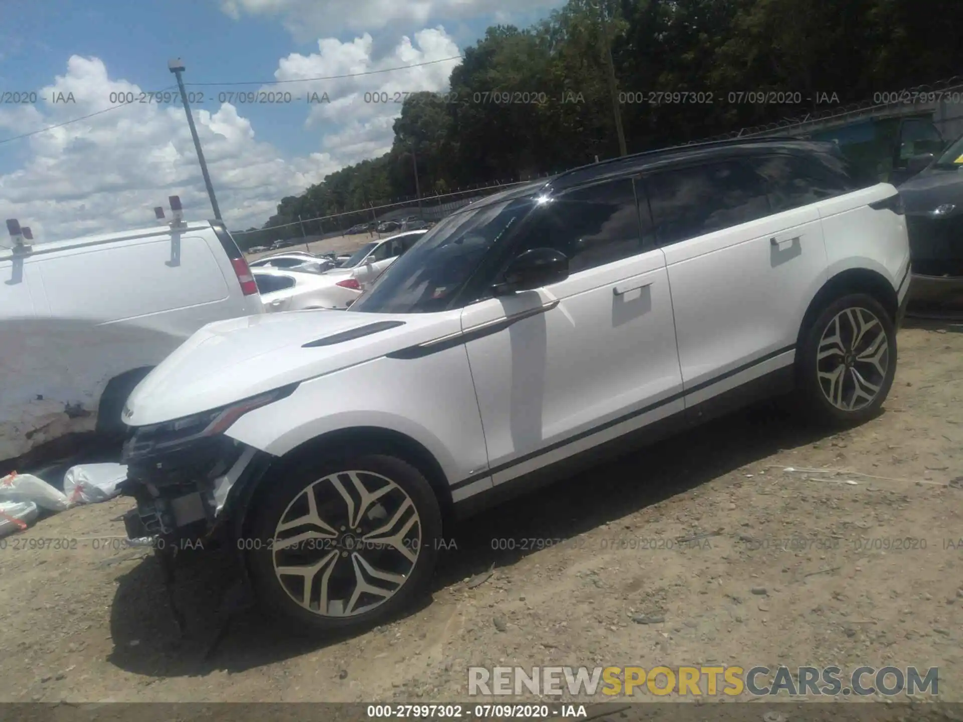 2 Photograph of a damaged car SALYL2EX6KA228358 LAND ROVER RANGE ROVER VELAR 2019