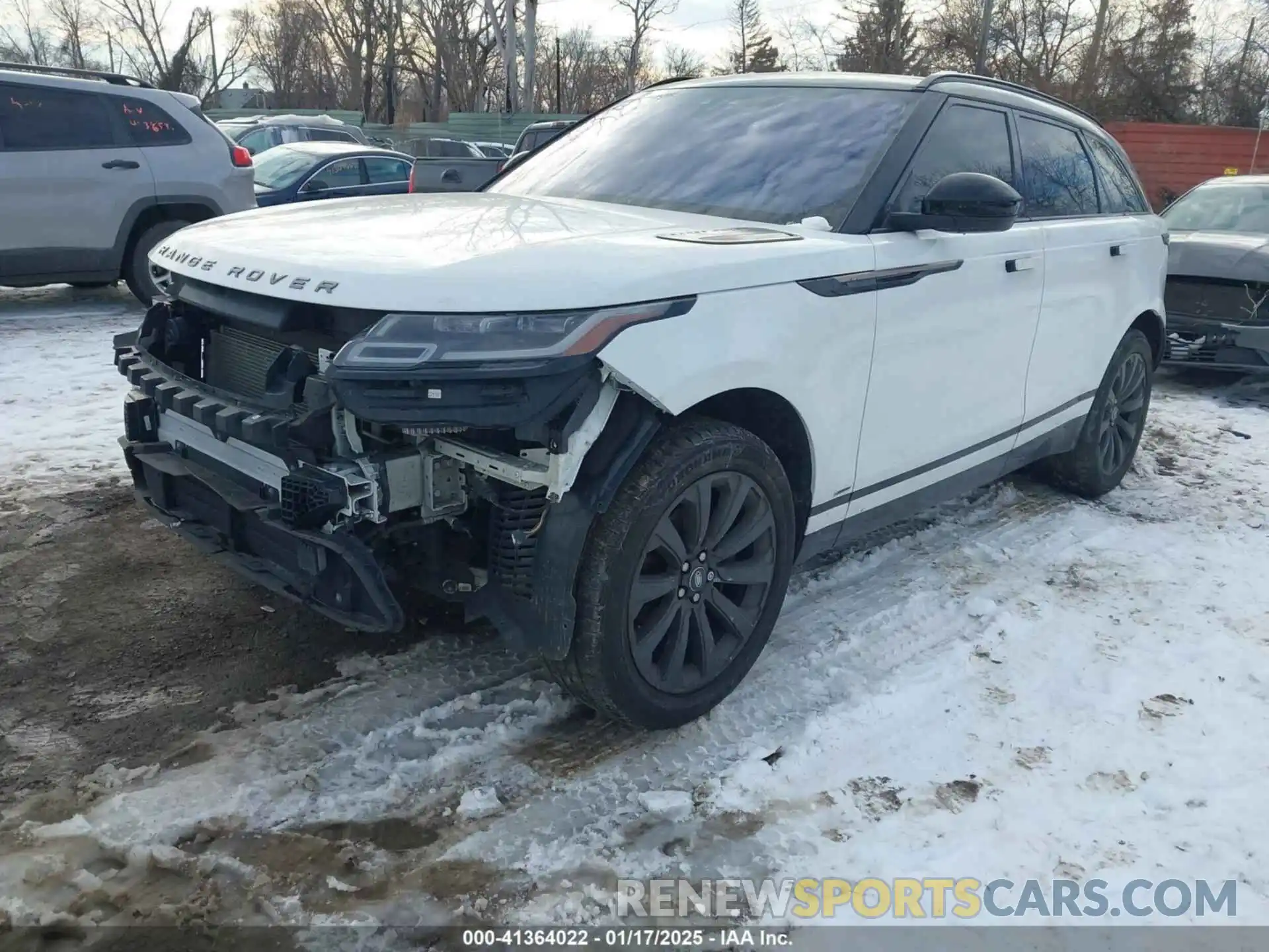 2 Photograph of a damaged car SALYL2EX6KA782659 LAND ROVER RANGE ROVER VELAR 2019